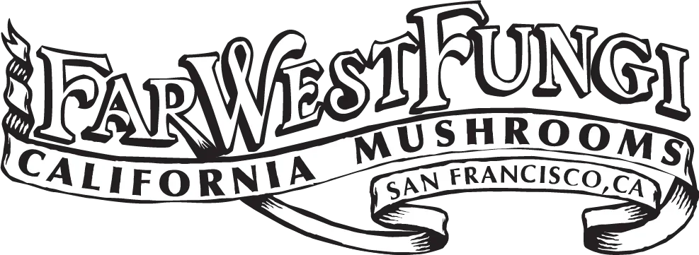 Logo for Far West Fungi, California Mushrooms, San Francisco, CA.