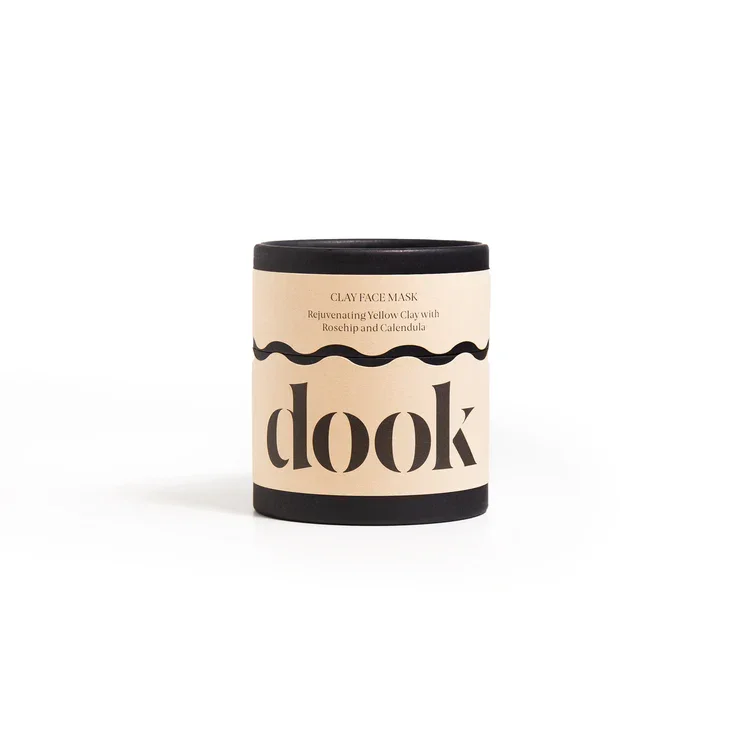Rejuvenating Yellow Clay Mask with Rosehip & Calendula | Dook