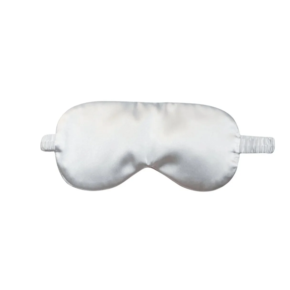 Satin Eye Mask - White