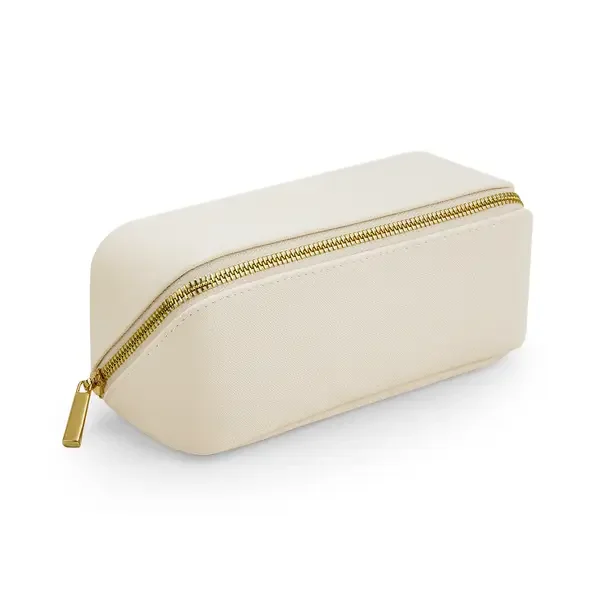 Flat Mini Accessory Case - Cream