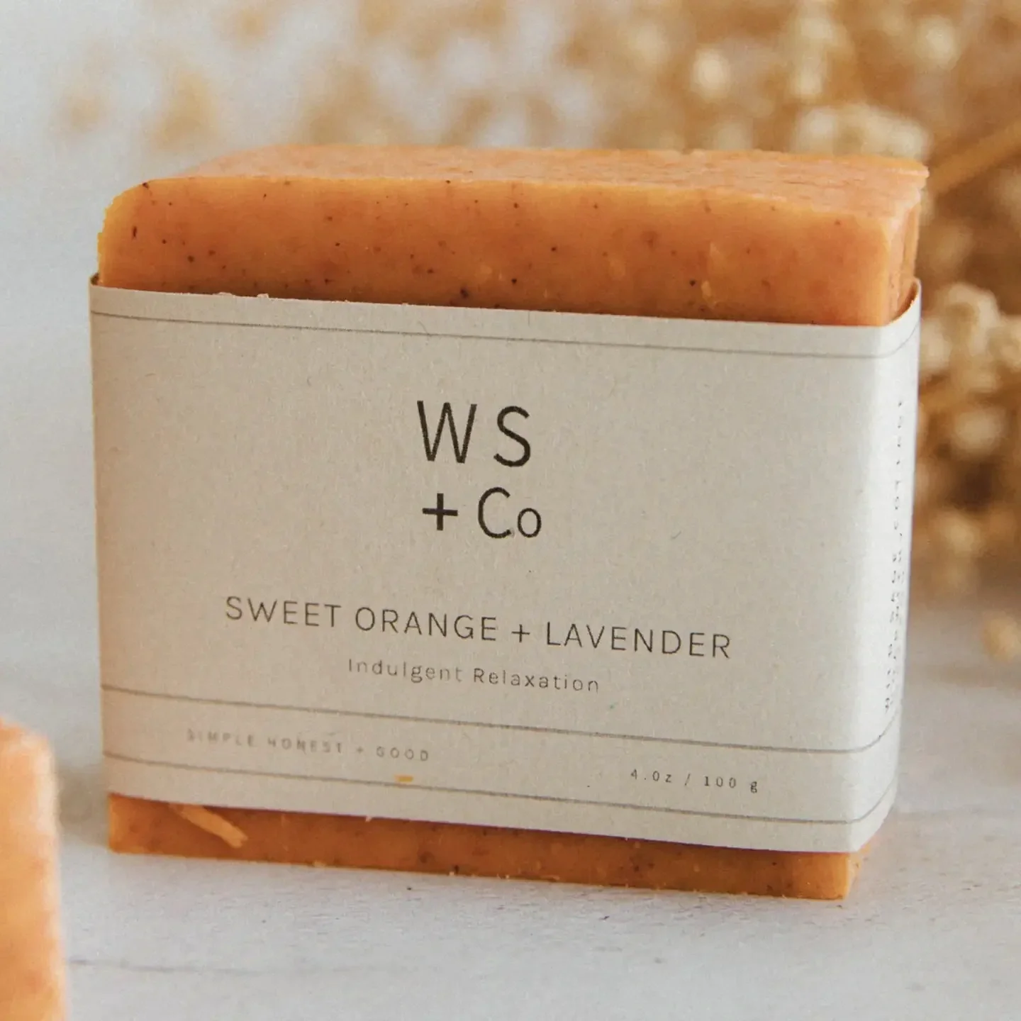 Sweet Orange + Lavender Natural Soap Bar | Wild Sage + Co