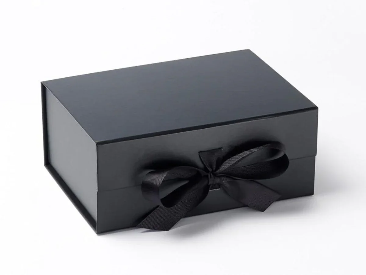 Luxury Small Black Keepsake Gift Box