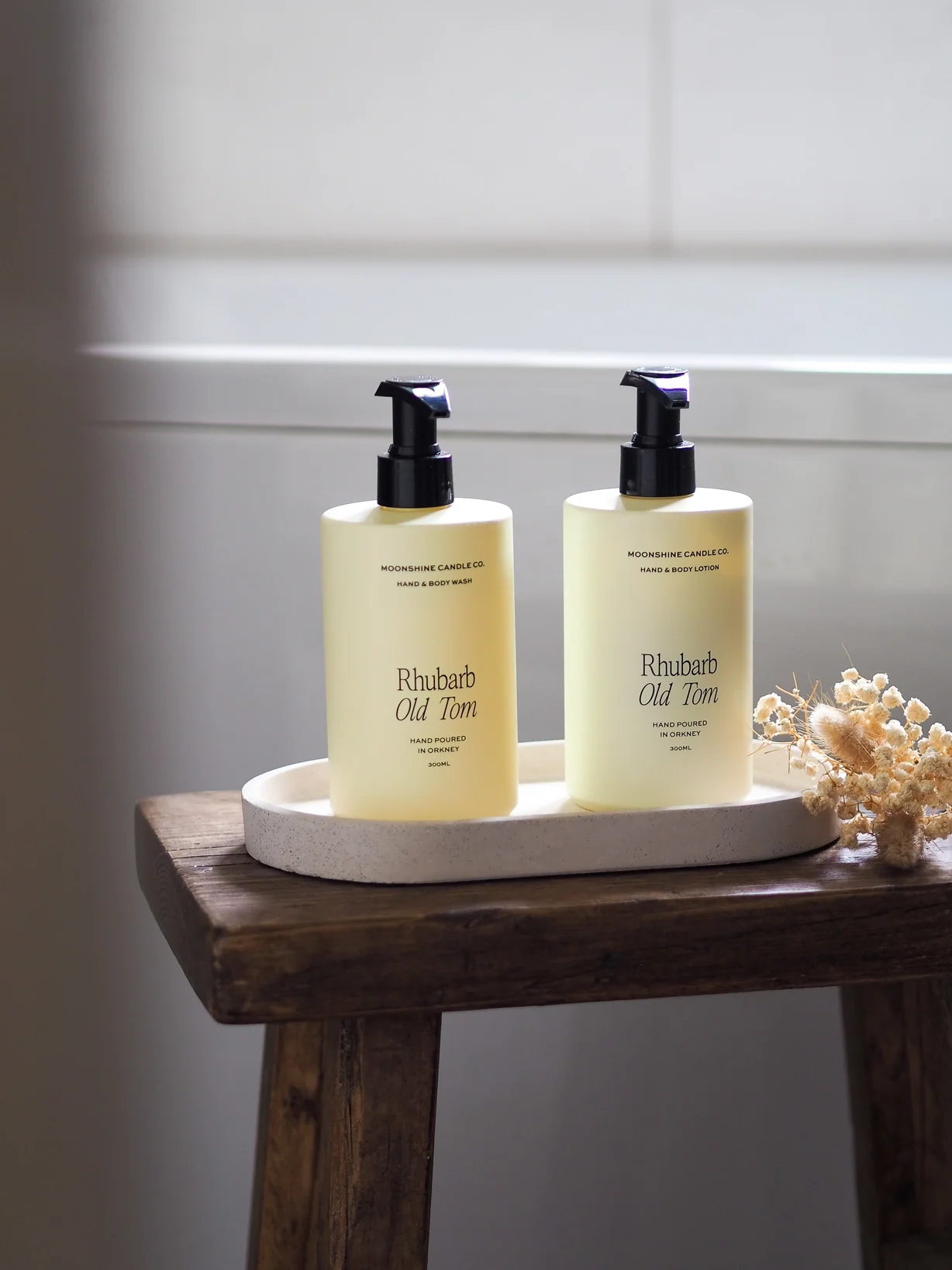 Rhubarb Luxury Hand & Body Wash | Moonshine Candle Co.