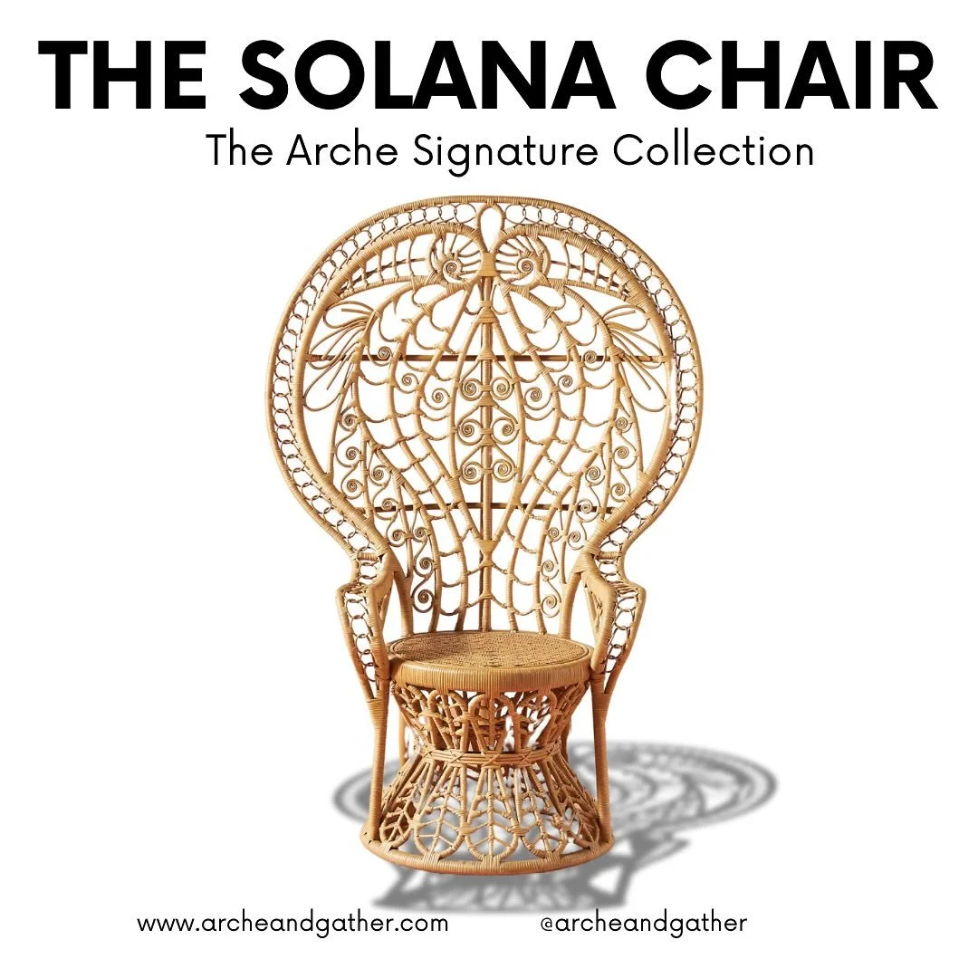 Meet The Solana Chair!

She&rsquo;s sculptural, stylish, and ready to steal the spotlight at your next celebration. Whether it&rsquo;s a bridal shower, baby sprinkle, or a birthday you&rsquo;ve been dreaming up&mdash;the Solana adds that extra someth
