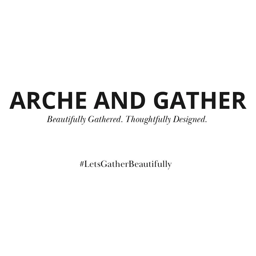 Welcome to Arche and Gather. 💫
After a beautiful chapter as Blush Confetii, it was time for a new name that truly reflects the heart of what I do: thoughtfully designed celebrations, gathered beautifully.

Arche and Gather is where refined event sty