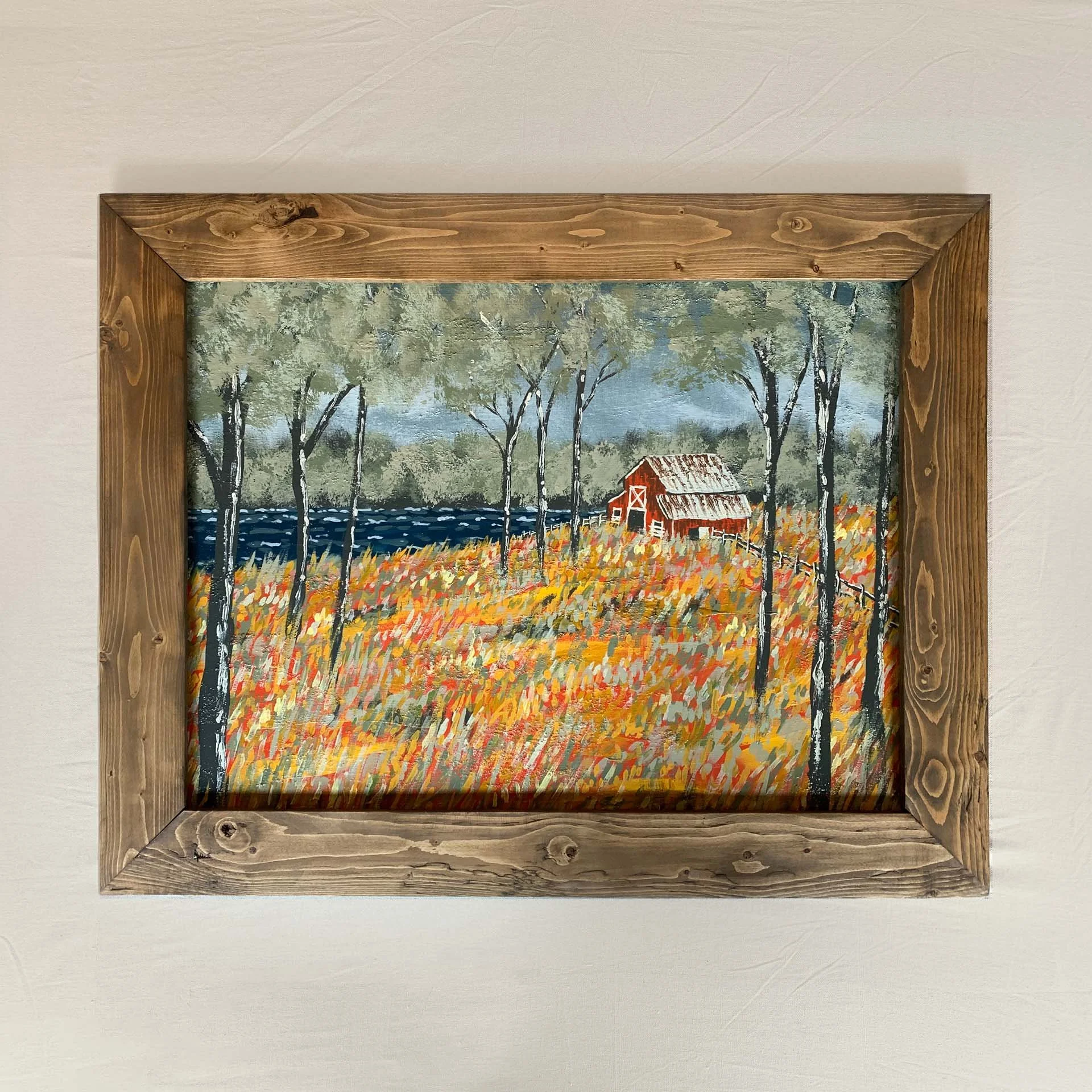 Back Pasture Barn - 32" x 24"