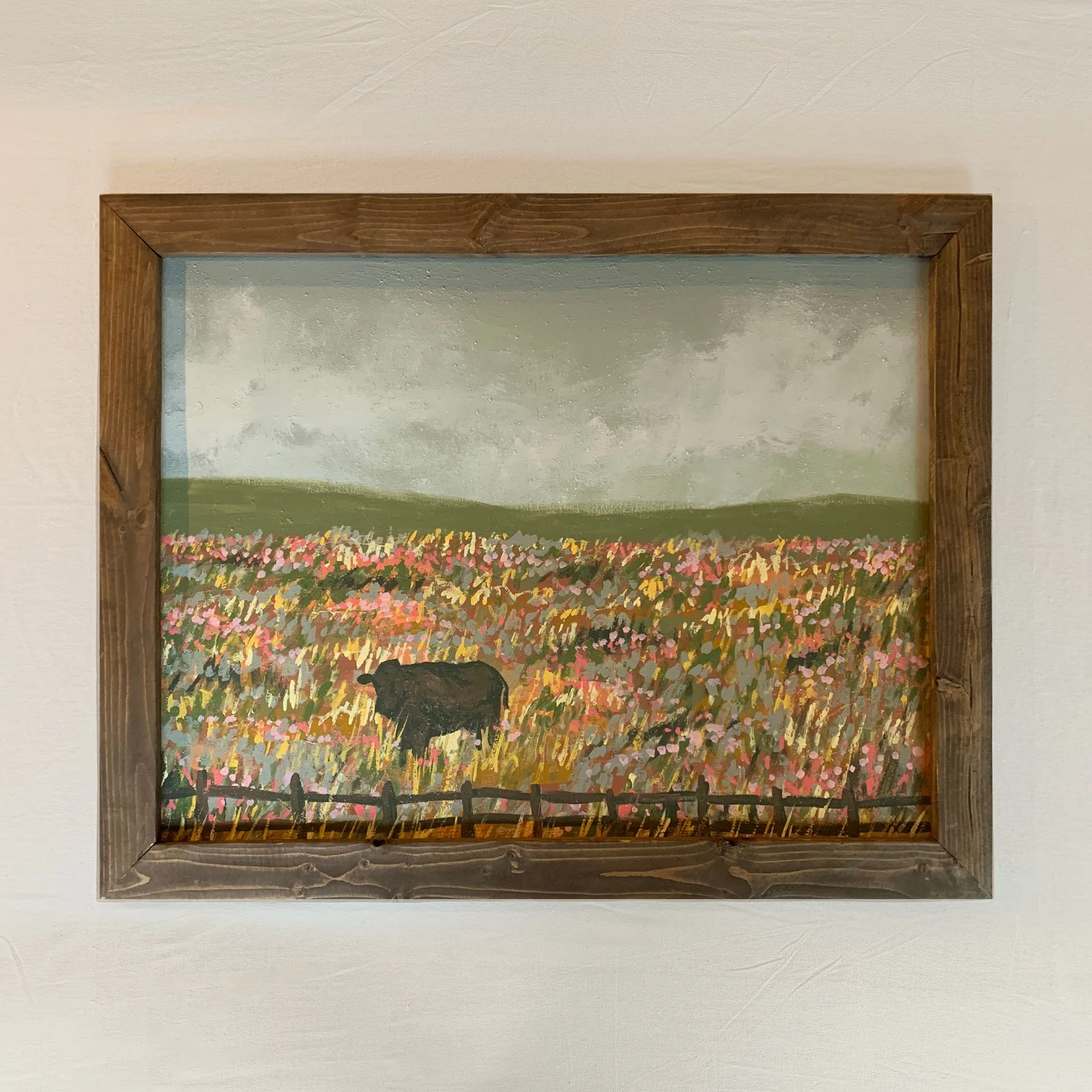 Mosey Meadow - 32" x 24"