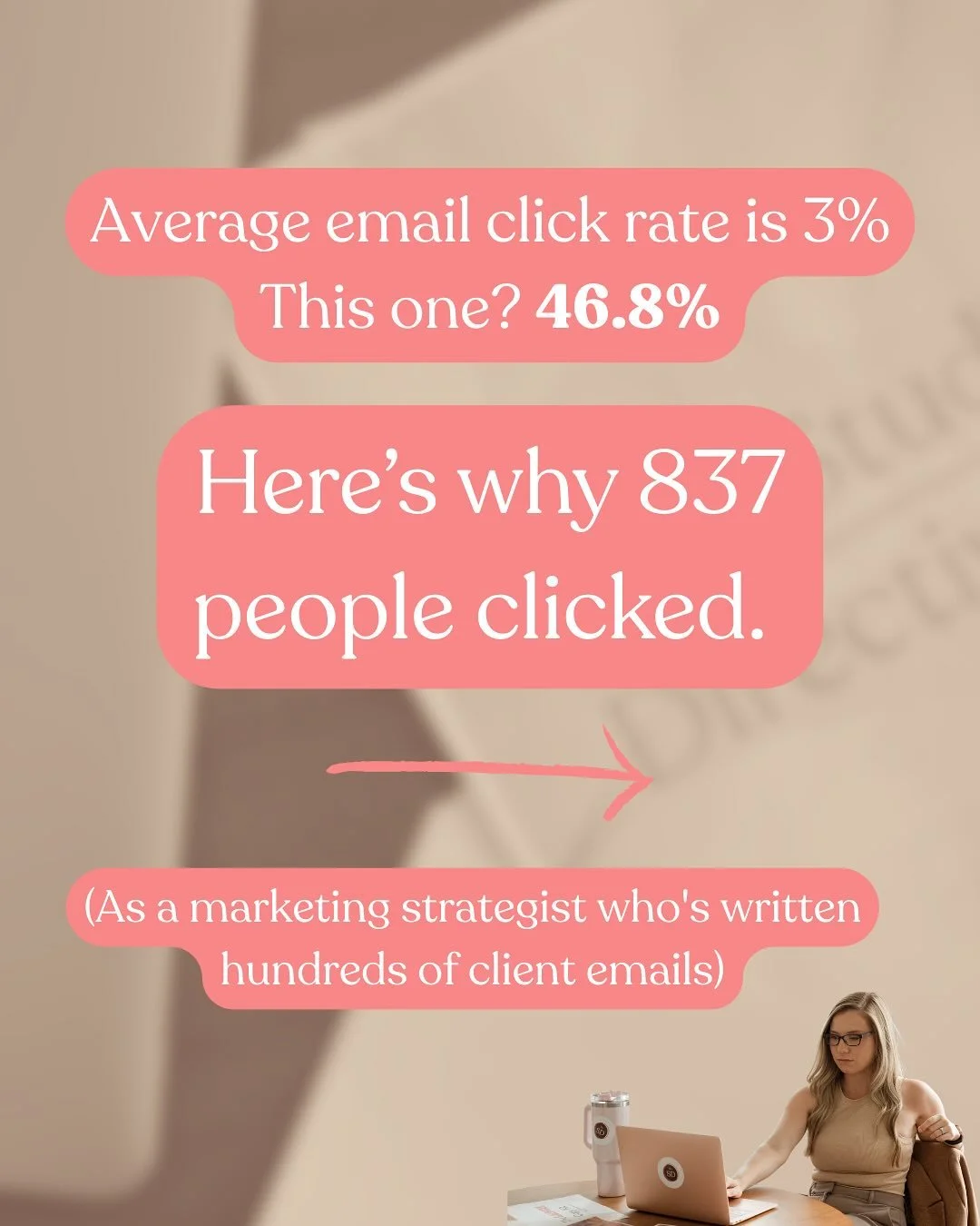 Your peeps crave simplicity and authenticity (to no surprise 🤪).

The research shows it time and again.

That's why this email I wrote for a client outperformed the industry average by 5X.

When you know your people, choose your words strategically,