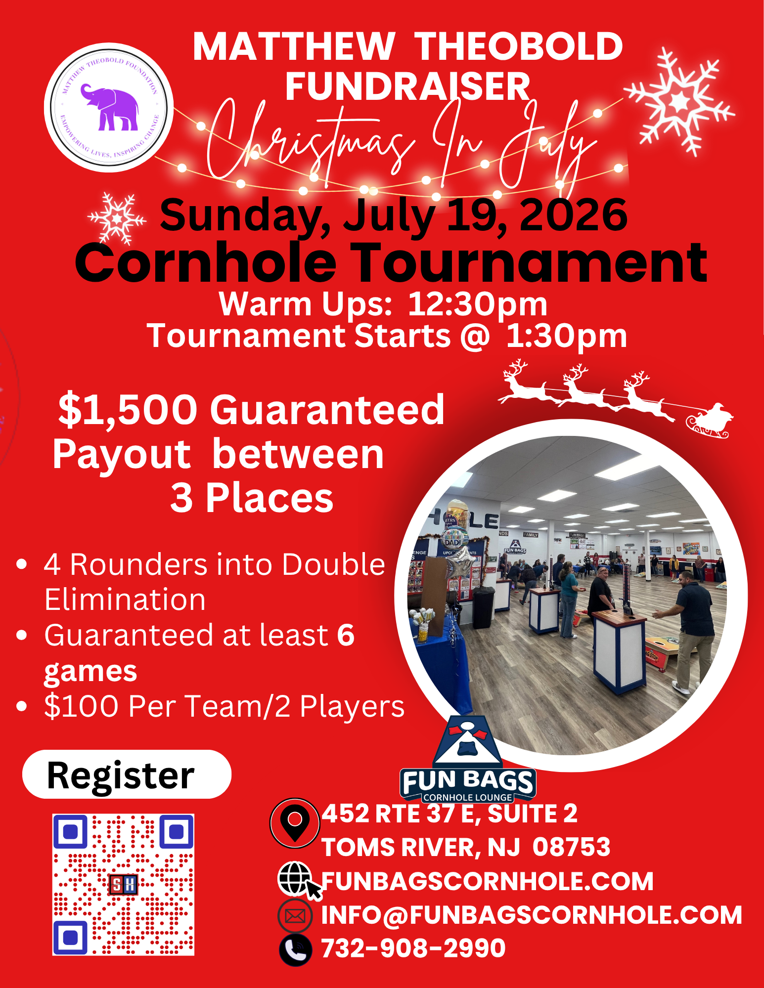 Join Us for the Second Annual Matthew Theobold Foundation Fundraiser