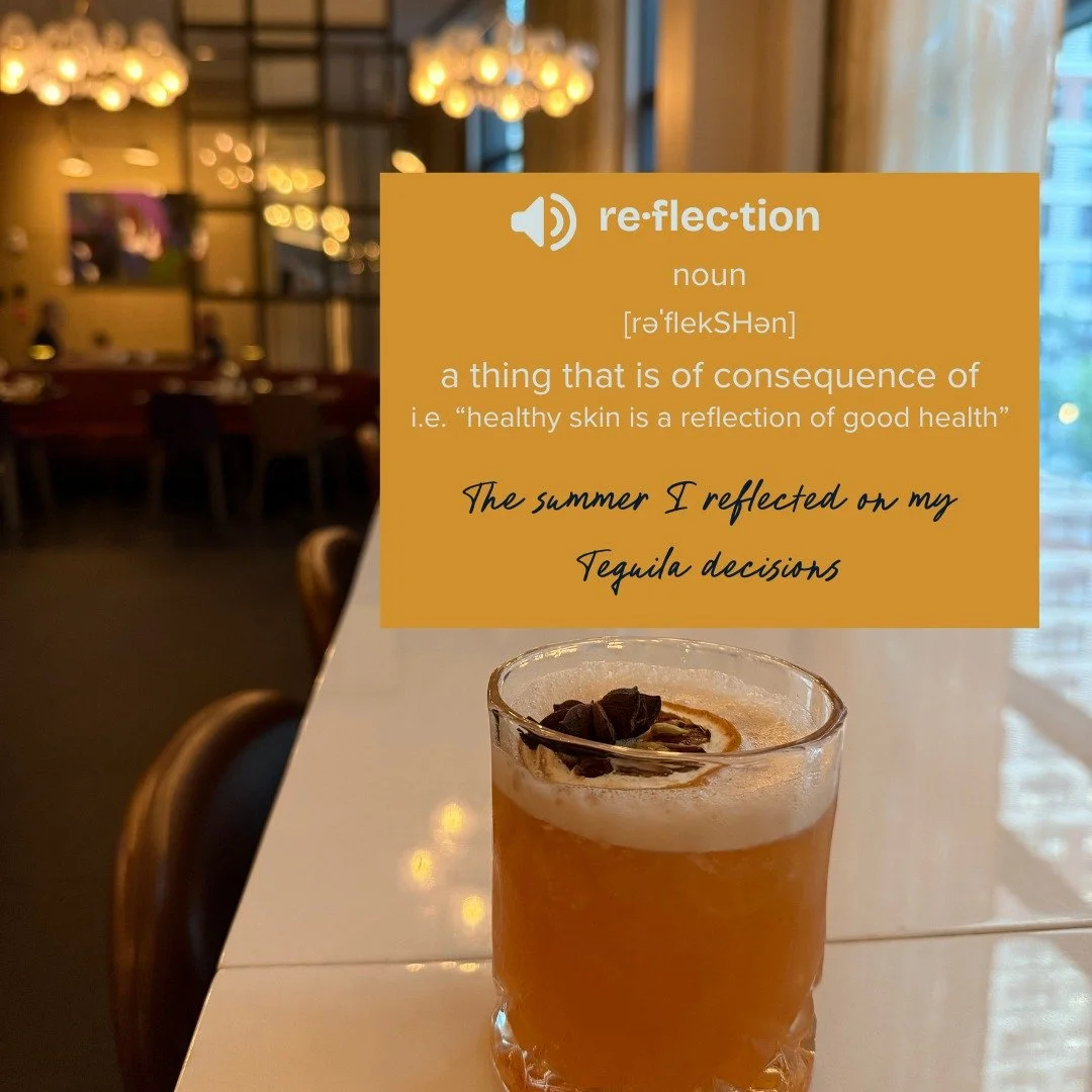 It's the last Friday of the summer.. we reflect on our adult decisions. AKA , consequences of Tequila. @naji_soul tunes and patio golden hour helps soothe those memories into the sunset. Our Smoked Sunset with Del Maguey Vida Mezcal, Aperol, Disaronn