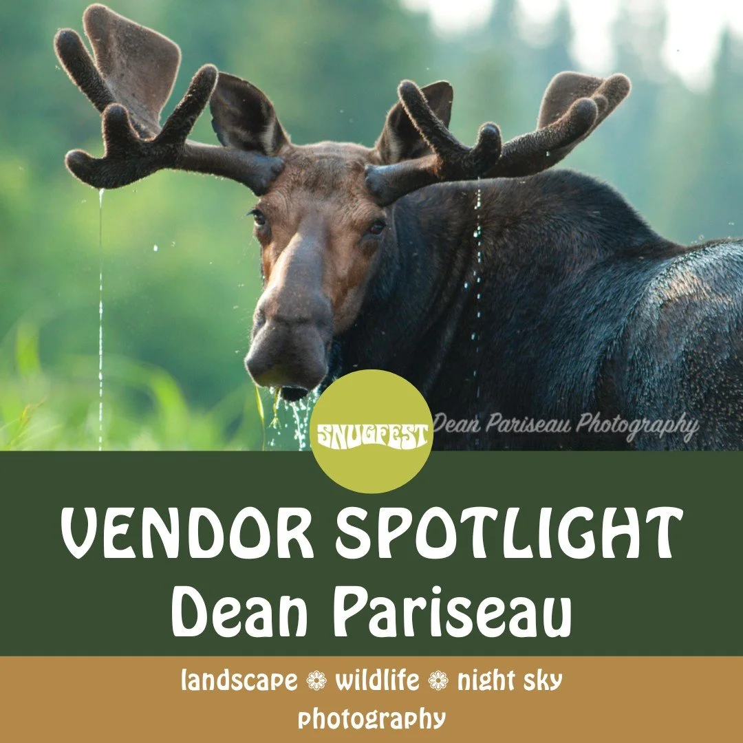 🌸 Vendor Spotlight 🌸 

Originally from Ware, Massachusetts, Dean Pariseau now calls Walden, Vermont home. He enjoys shooting all of what Vermont's Northeast Kingdom has to offer, with a focus on our varied landscapes, native wildlife, dark skies, a