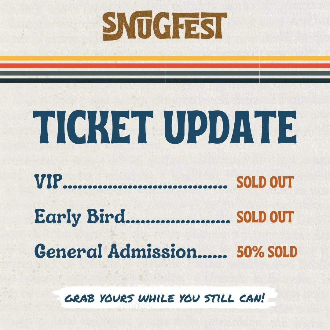 VIP and Early Bird tickets are sold out. Be sure to grab General Admission tickets while you still can at the link in our bio 🌼