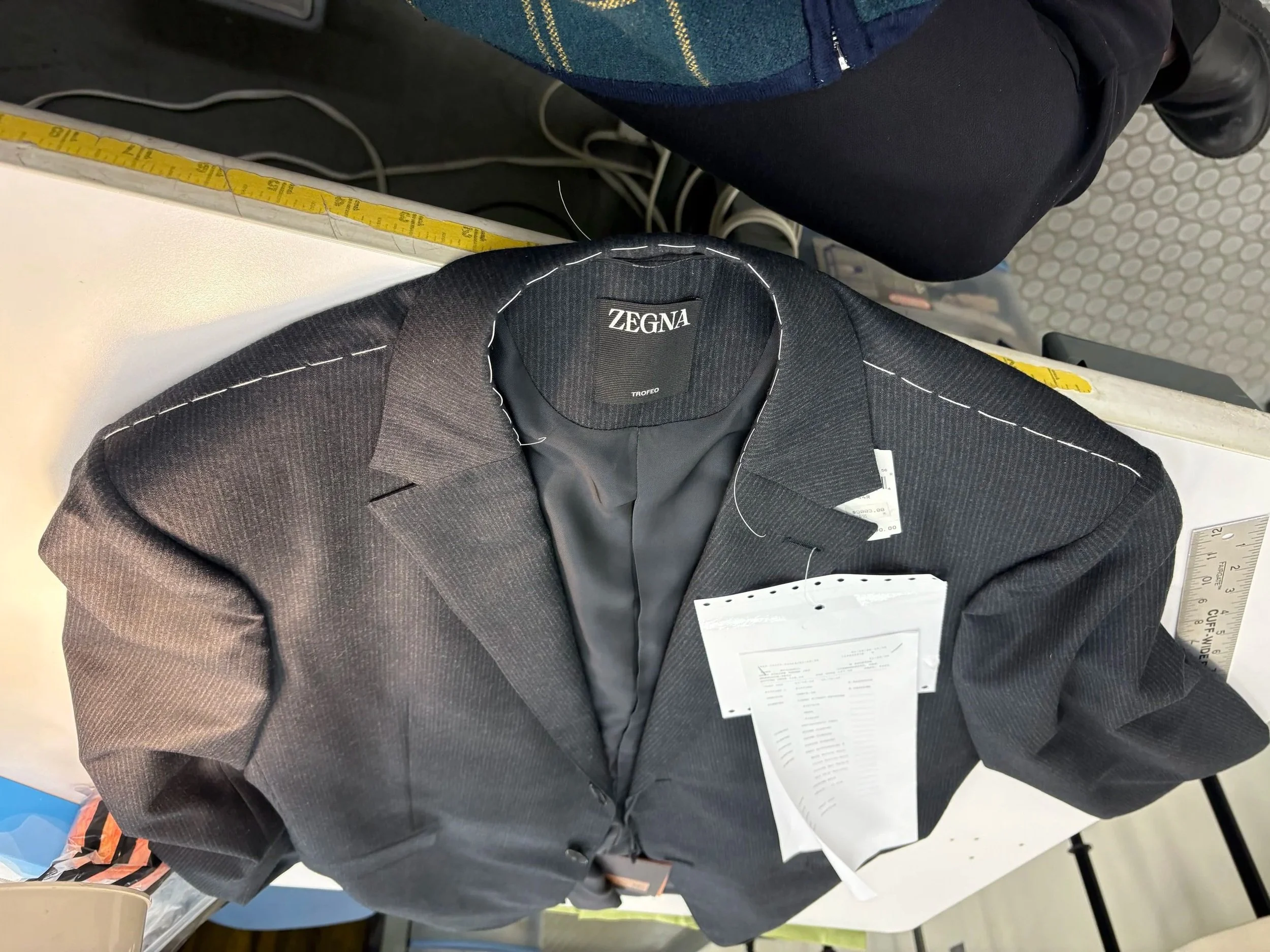 Shorten Back of Jacket