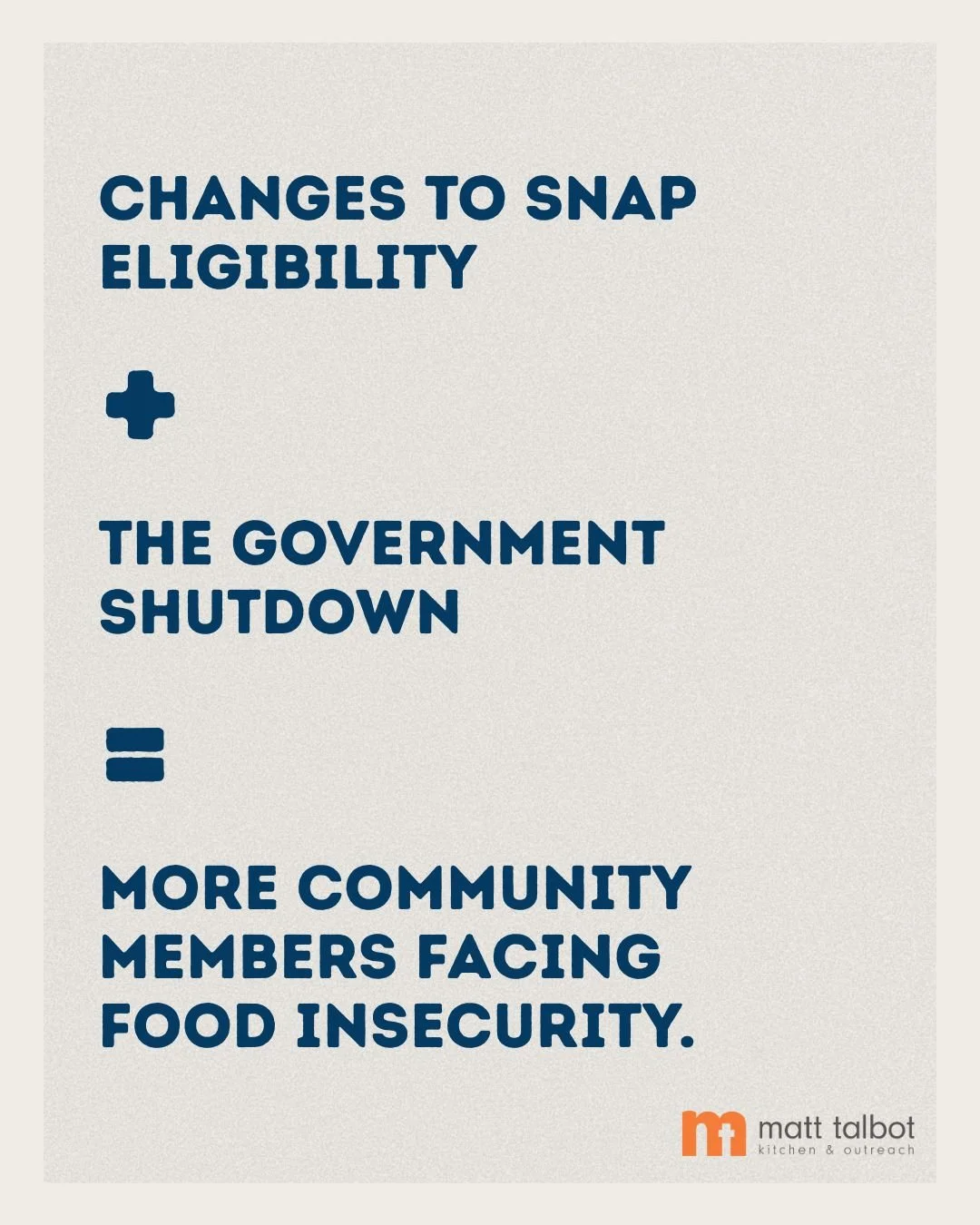 Even in uncertain times, our doors remain open. Hot meals and hope are available here every day.