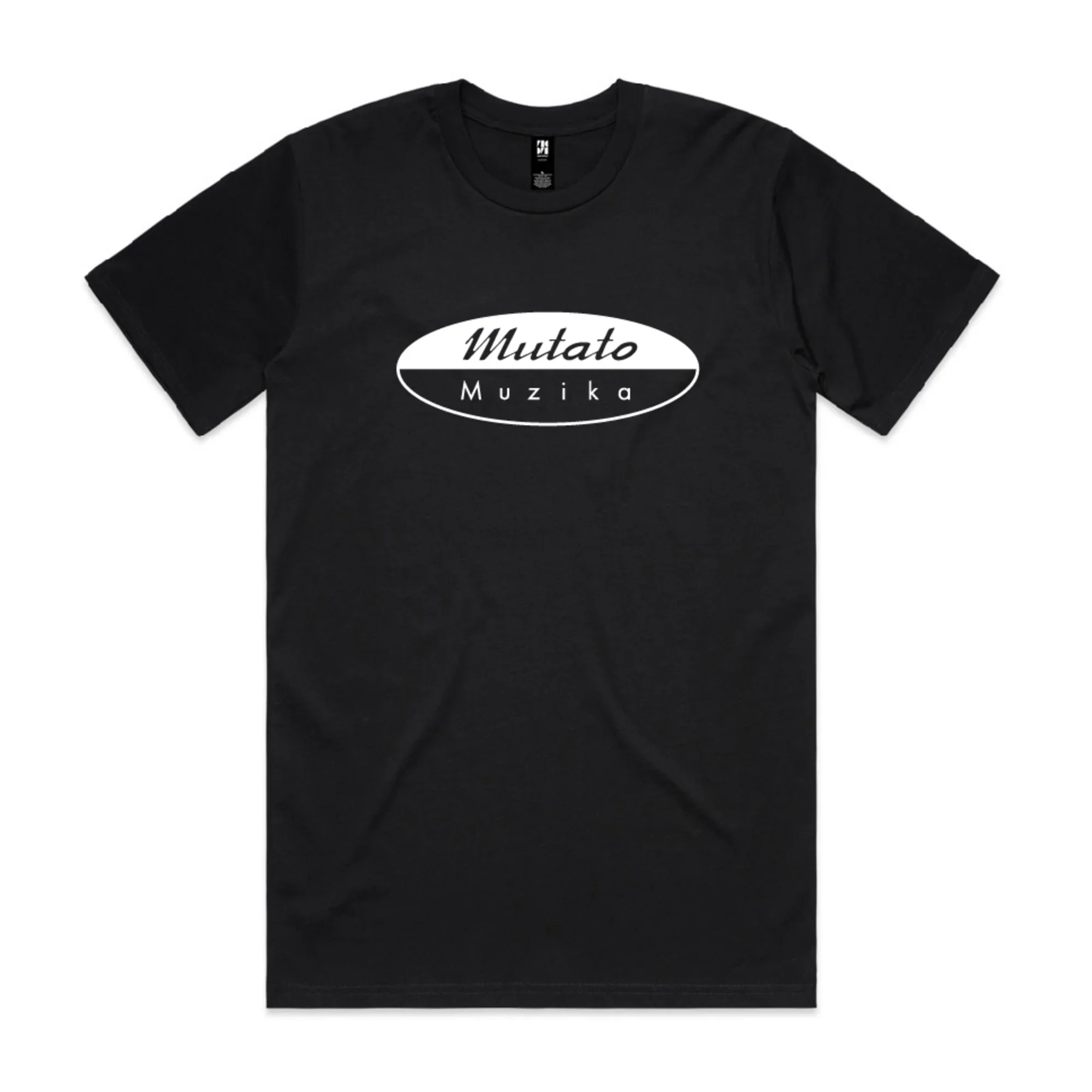 Mutato Muzika Logo Black Heavyweight T-Shirt