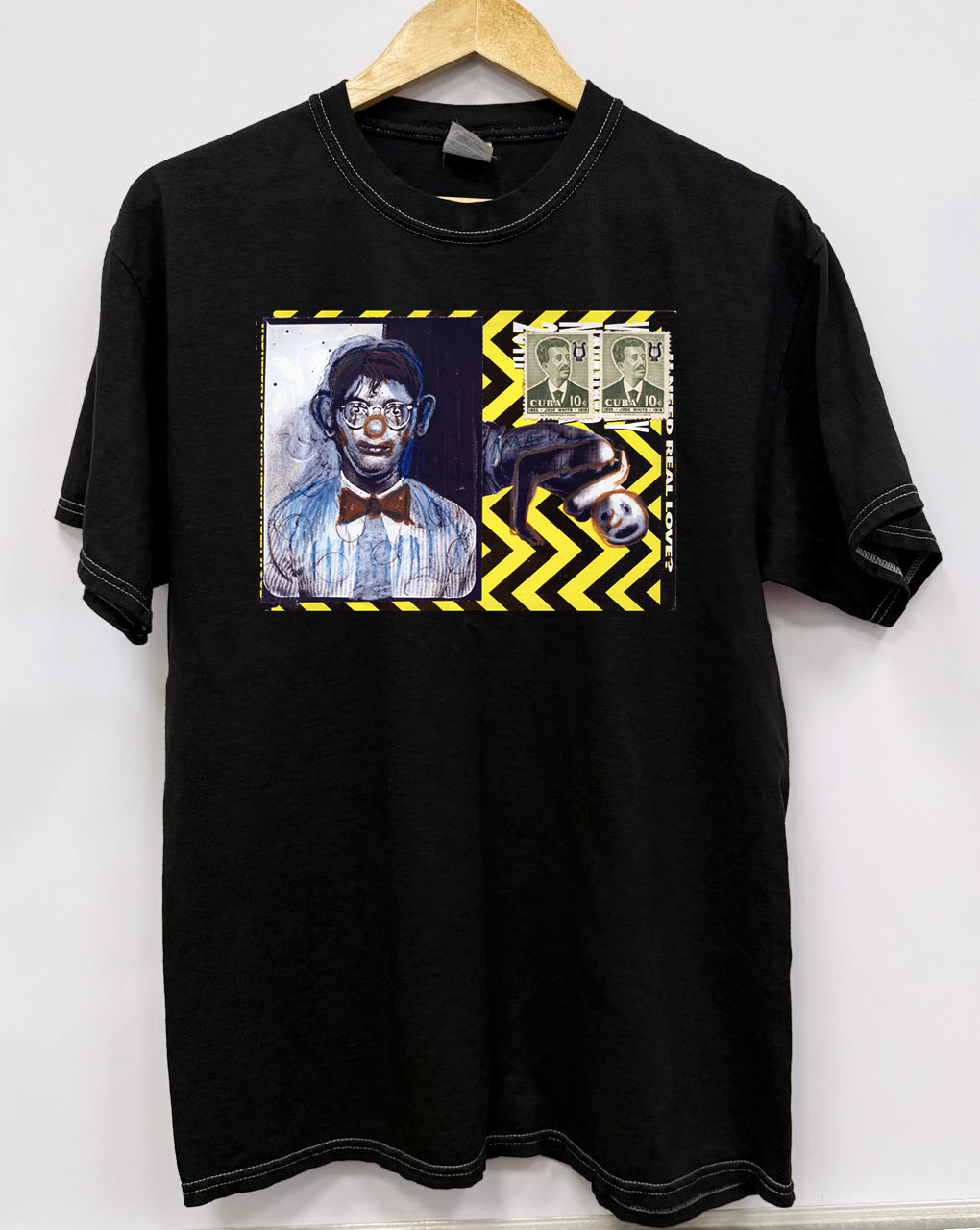 Mark Mothersbaugh Clown Portrait Tshirt