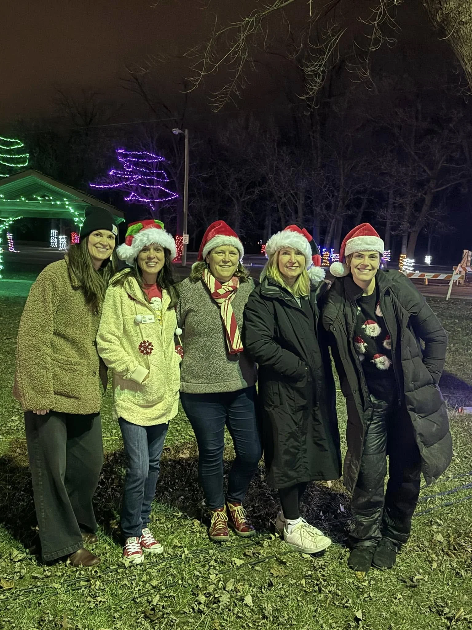 Service League volunteering at Celebration of Lights in Oshkosh.