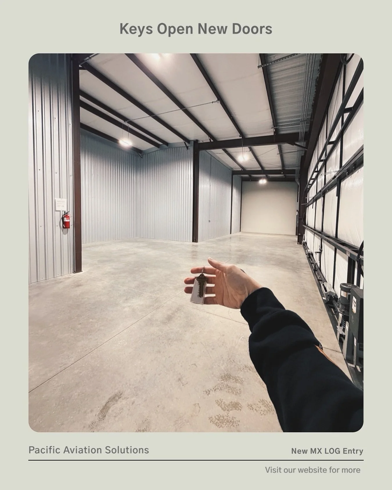 From working out of the back of a Jeep in Hawaii to opening our very own hangar in Washington&mdash;what a journey it&rsquo;s been. ✈️🌺 In 2022, Pacific Aviation Solutions started as a dream. Today, that dream has a home. We&rsquo;re officially reop