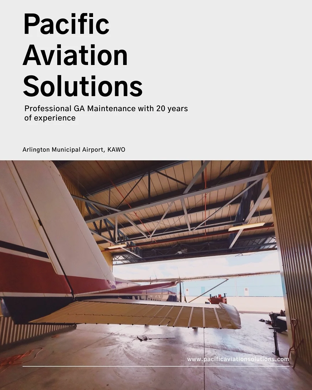 We&rsquo;ve been busy getting the new hangar ready to welcome everyone soon 👷&zwj;♂️🛩️ but wanted to take a sec to highlight some of the services we&rsquo;ll be offering!

From inspections with our awesome IA and routine maintenance to major repair