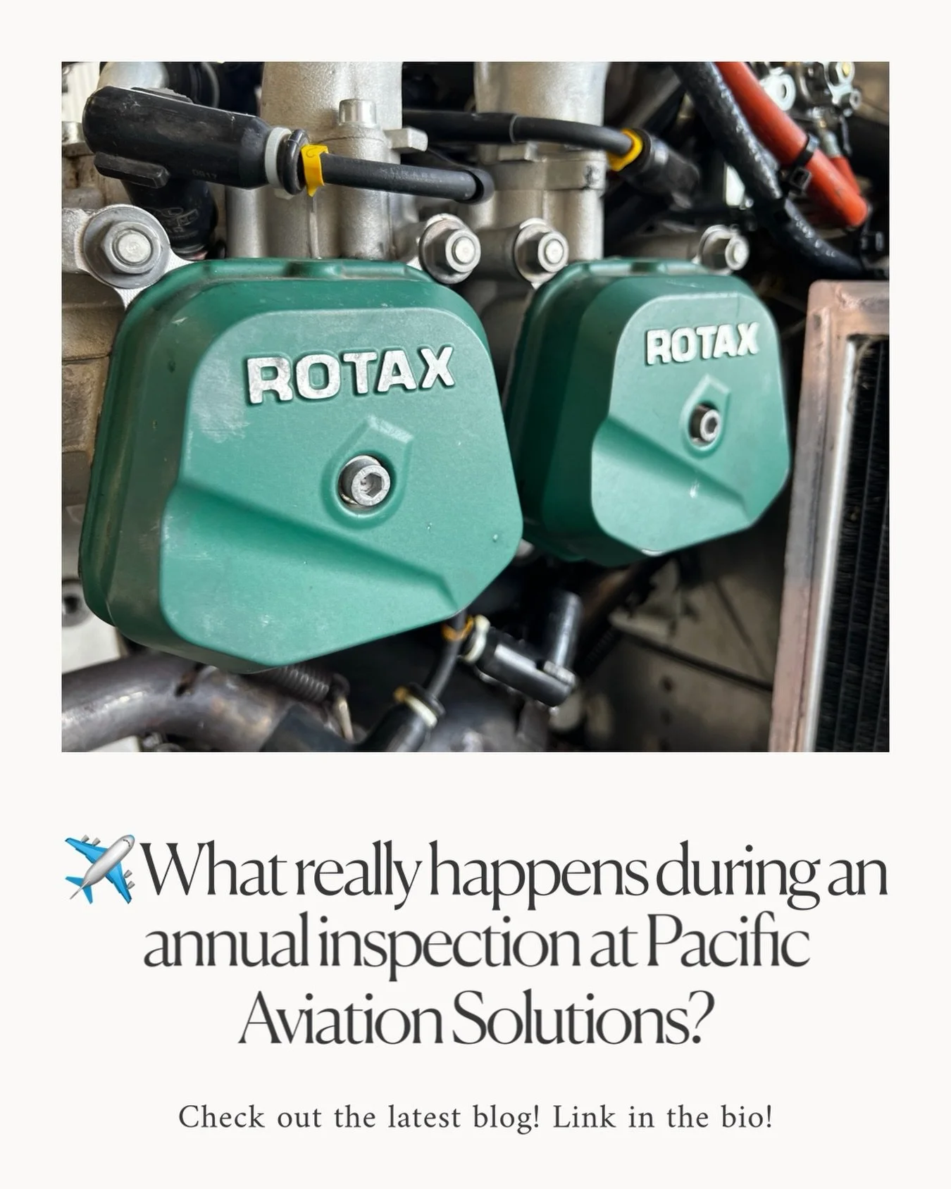 Curious about what happens after you drop your aircraft off for an annual/conditional inspection? 🤔 Check out the latest blog post on our website! We prefer to be transparent with our customers and always invite you into the shop during your inspect