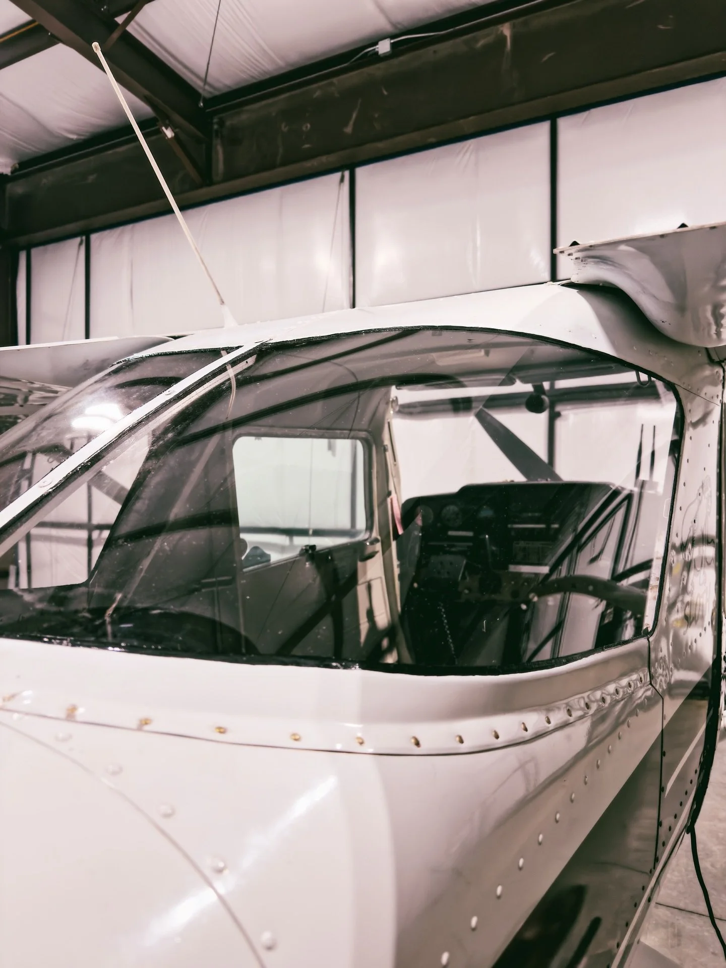 Rear window replacement complete on this trusty Cessna 150! ✨🛠️

The 150 may not be known for blazing speeds&mdash;let&rsquo;s be honest, it&rsquo;s basically the sloth of the sky 🦥✈️&mdash;but it&rsquo;s one of the most reliable, honest little air
