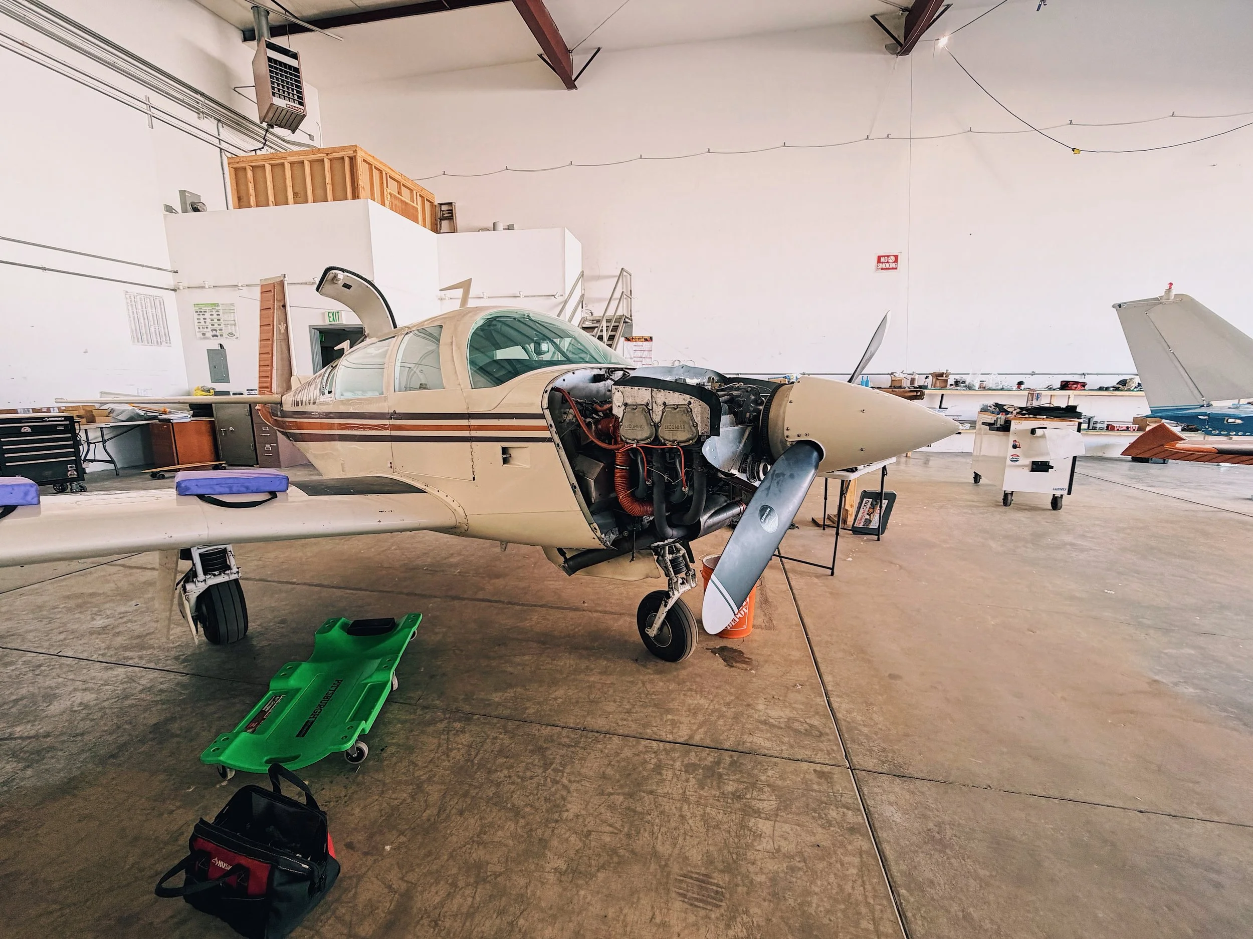 Engine making metal? Not every metal finding means it&rsquo;s time for an overhaul&mdash;but it always deserves attention. 🔍✈️

A borescope inspection allows us to look inside the cylinders and combustion chamber without major disassembly, helping d