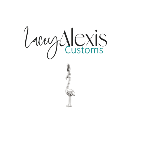 84786 flamingo charm silver front view.PNG