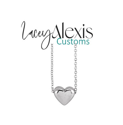 87563 puffed heart necklace yg front view.PNG