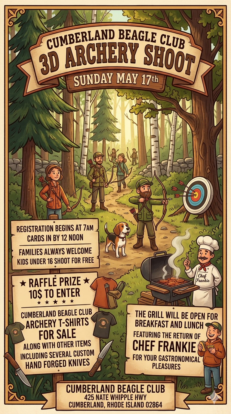 3-D Archery Shoot -Sunday May 17th