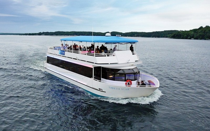 Autumn Gull Lake Boat Cruise &amp; Mystery Stop