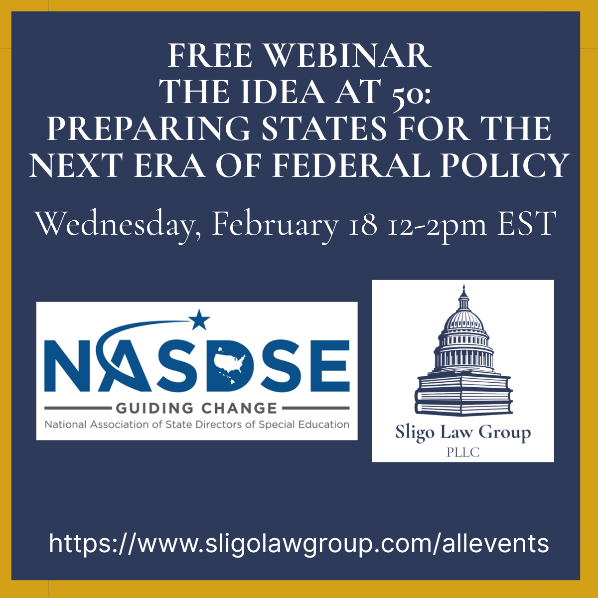  The IDEA at 50: Preparing States for the Next Era of Federal Policy