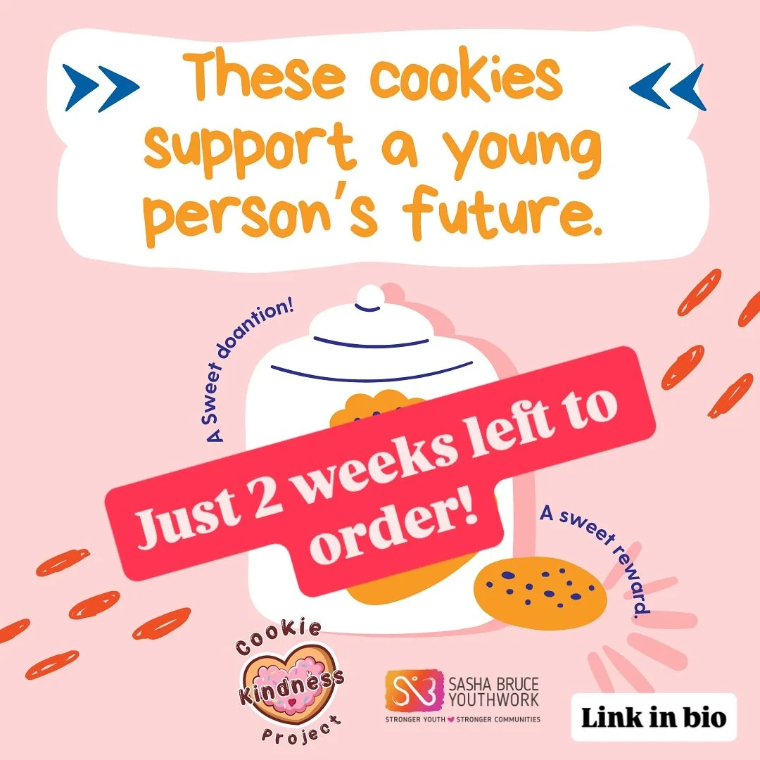 Summer Nostalgia Bake Sale is going on right now!!! JUST 2 WEEKS LEFT TO ORDER YOUR BOX!!! We are very proud to partner with @sashabruceyouth to raise $10,000 for their missions to end youth homelessness. All proceeds support young people in crisis t