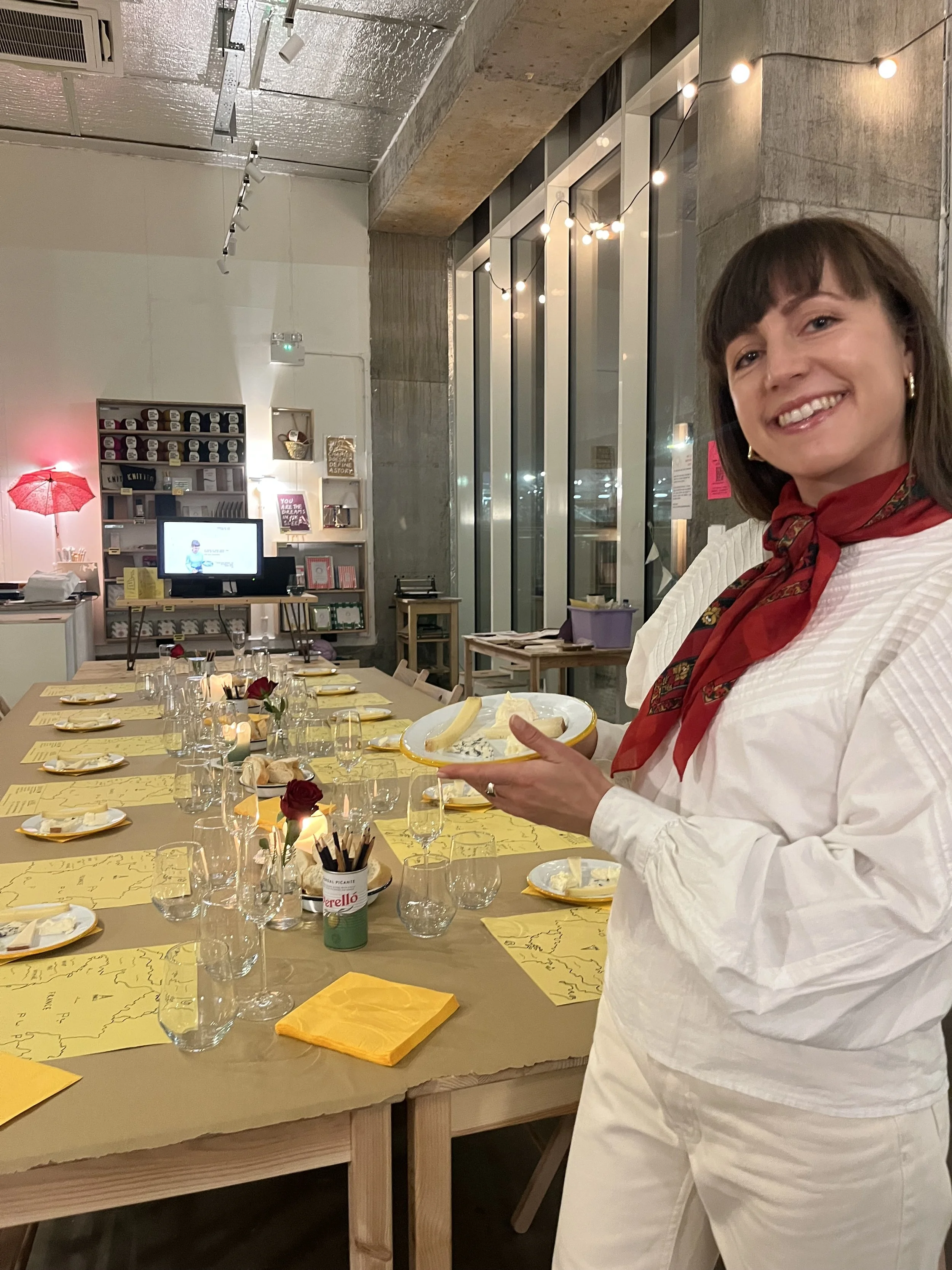 Parent and Baby Cheese Tasting