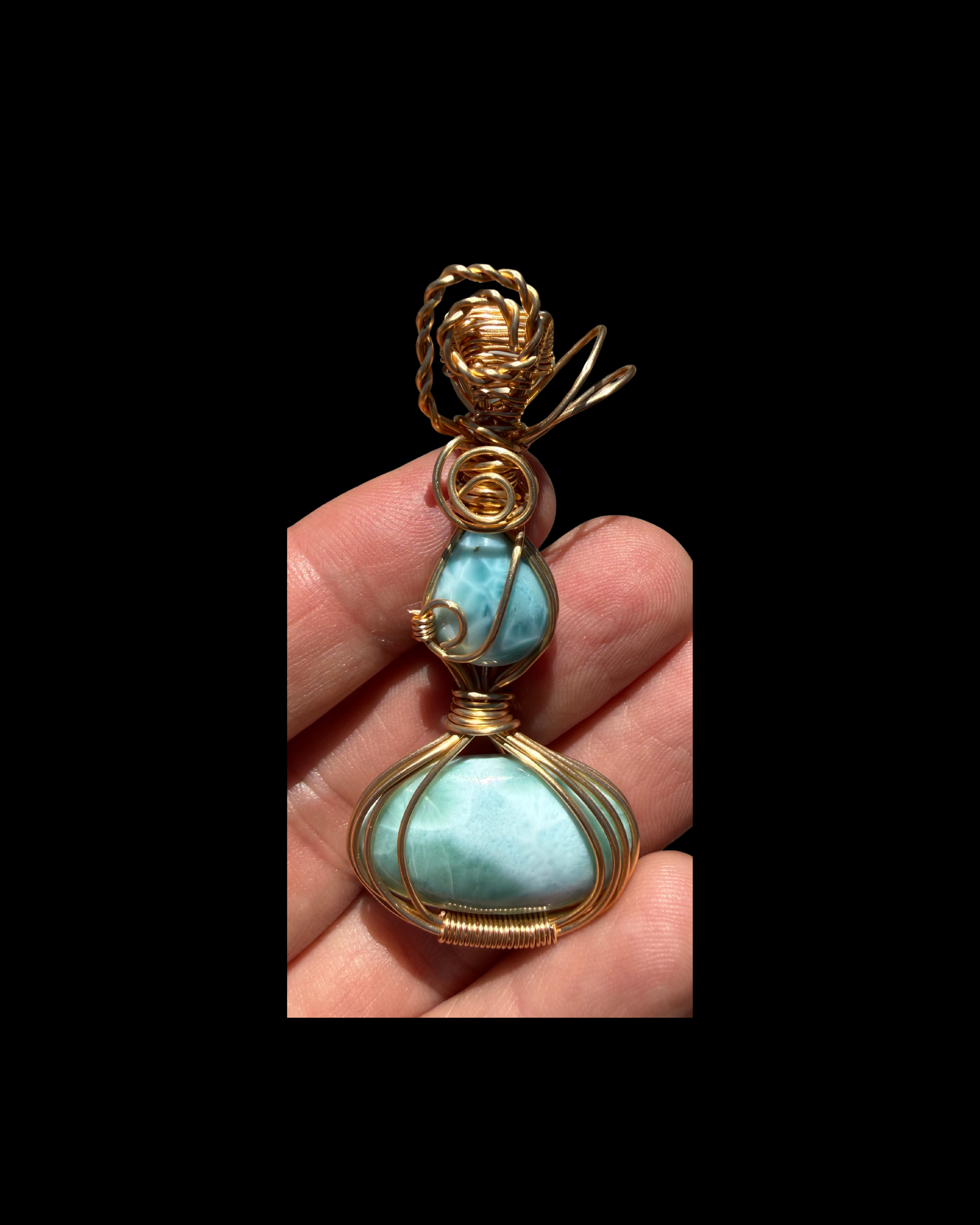 Larimar Pendant