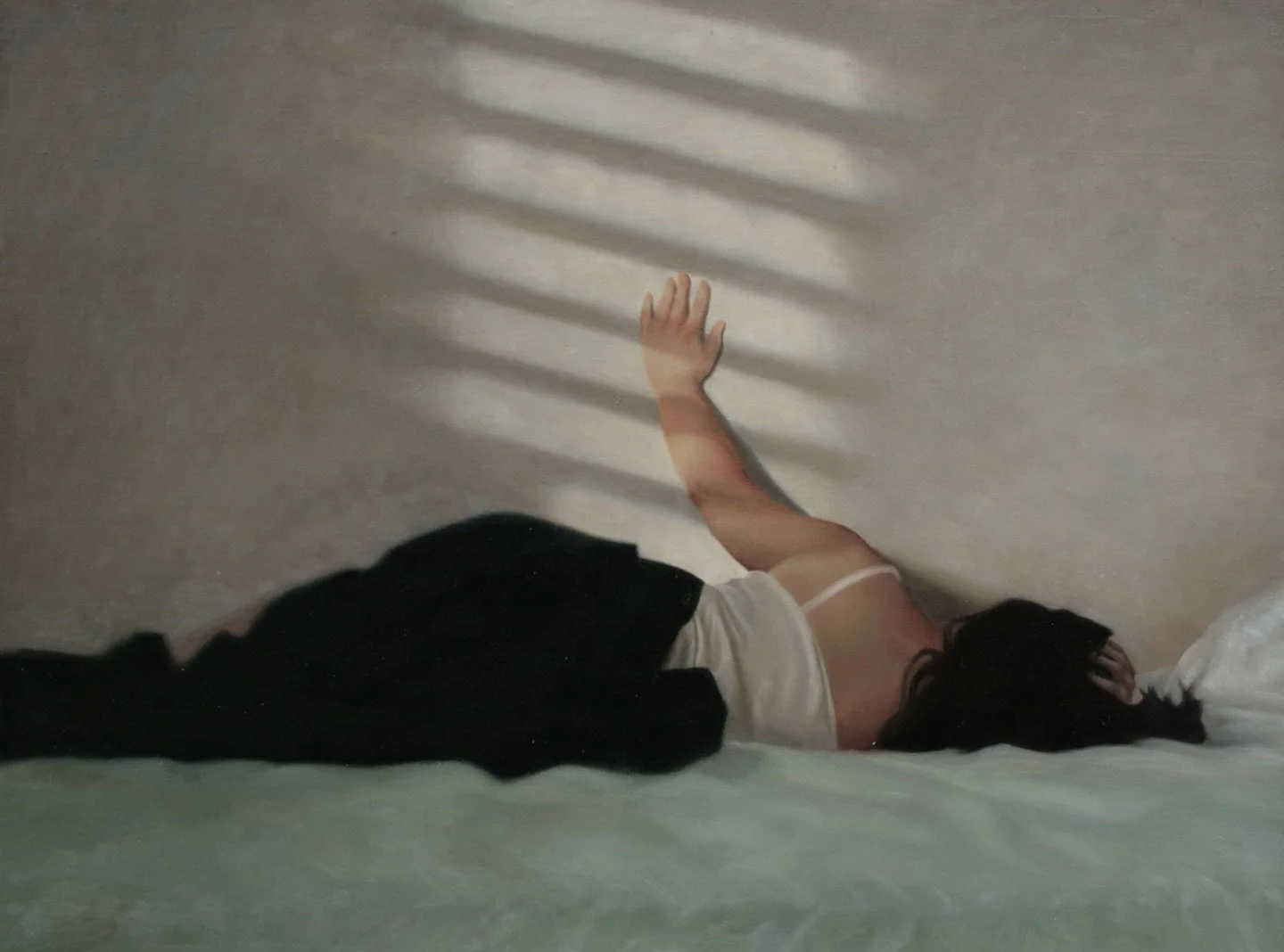 Fun flashback to one of my earliest paintings: In the Dreaming(2). 

It&rsquo;s been 20 years since I created this piece. Time sure flies by. 😅

At this stage, I was still learning painting techniques at the atelier in Puerto Rico. I feel like this 