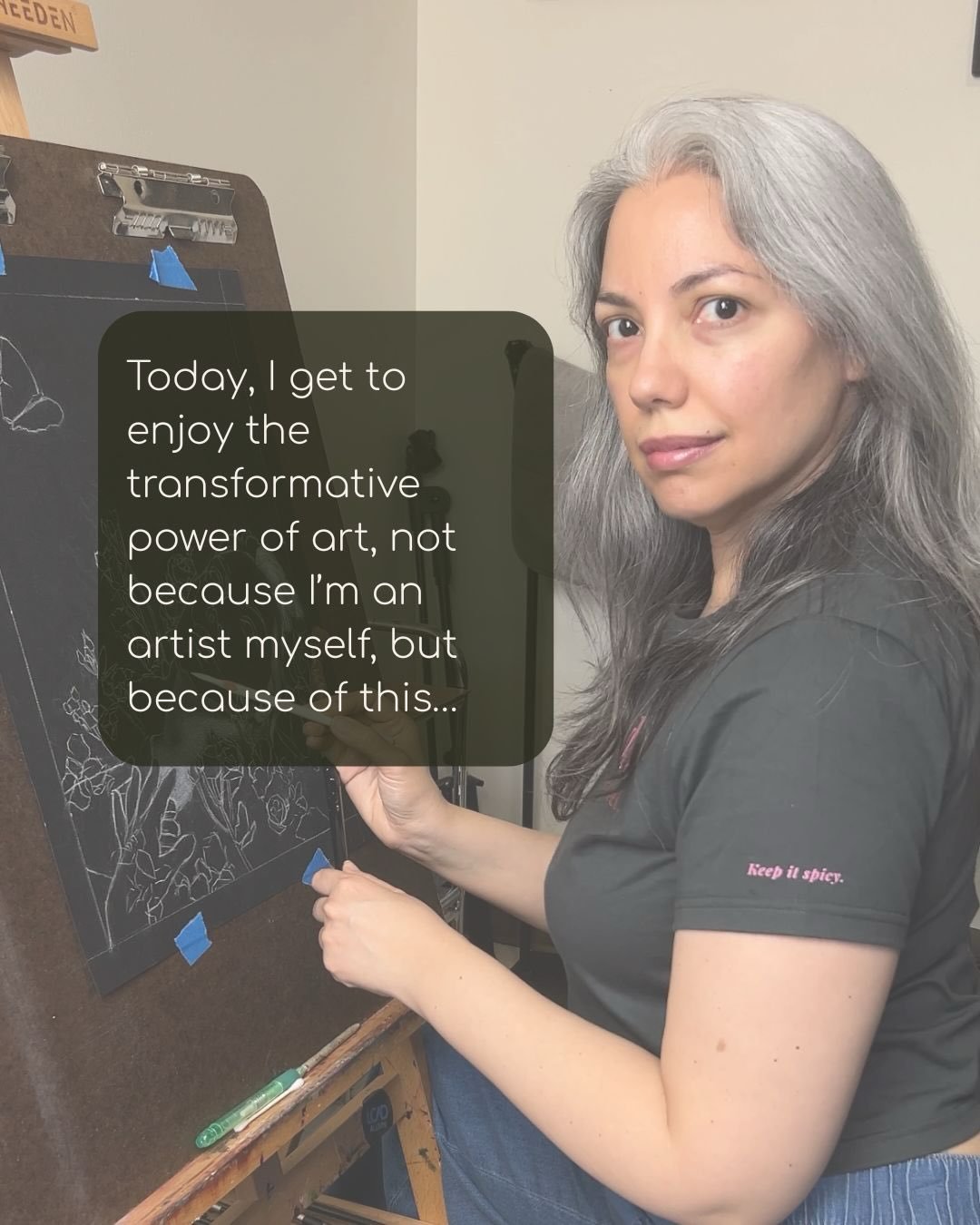 Today, I get to enjoy the transformative power of art, not because I&rsquo;m an artist myself, but because of this ➡️

Are you ready to feel this transformation for yourself? 

I invite you to welcome a print of &lsquo;In the Dreaming&rsquo; to your 