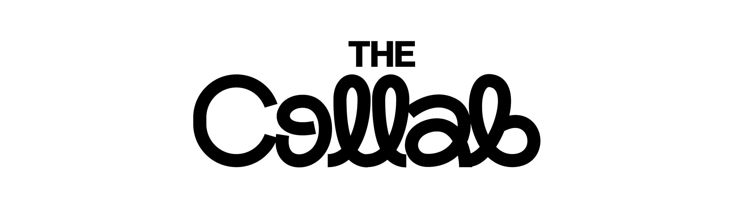 Text that reads 'The Council' in outlined, stylized font on a black background.