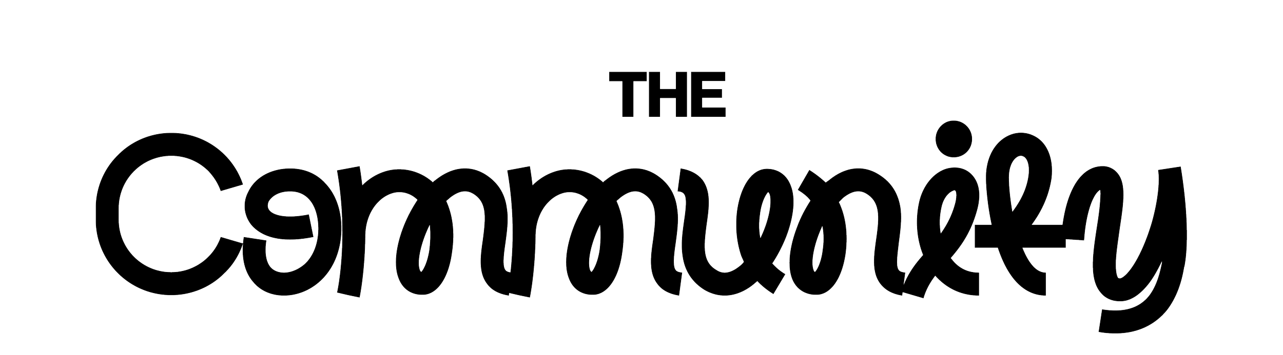 Outline of the words "The Company" in a stylized, playful font.