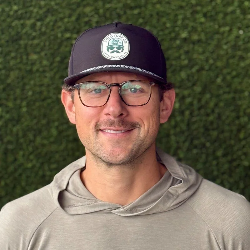 Ryan from Bold Turf Co., licensed artificial turf and putting green installer serving Jacksonville and Ponte Vedra Florida