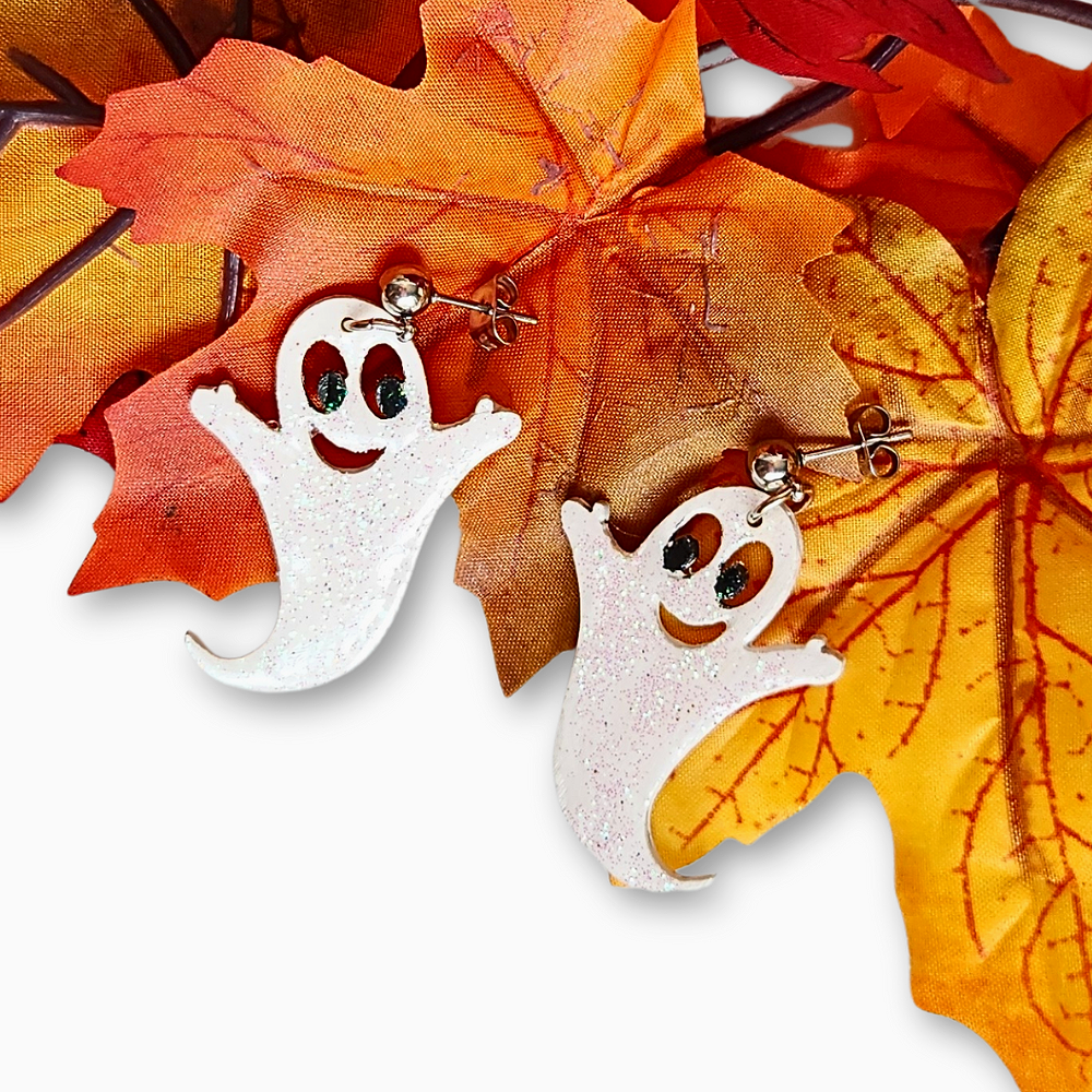 Casper the Friendly Ghost Earrings