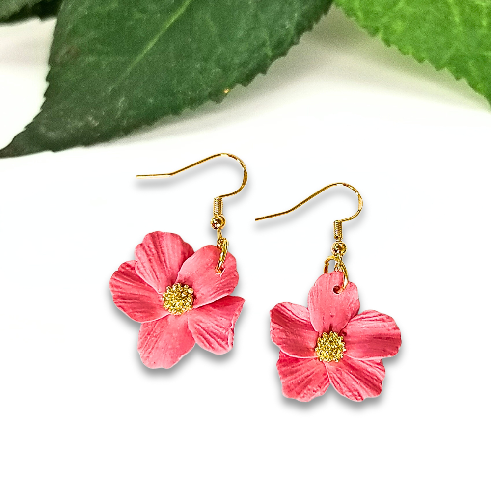 Delicate Pink Flower Petal Dangles.png