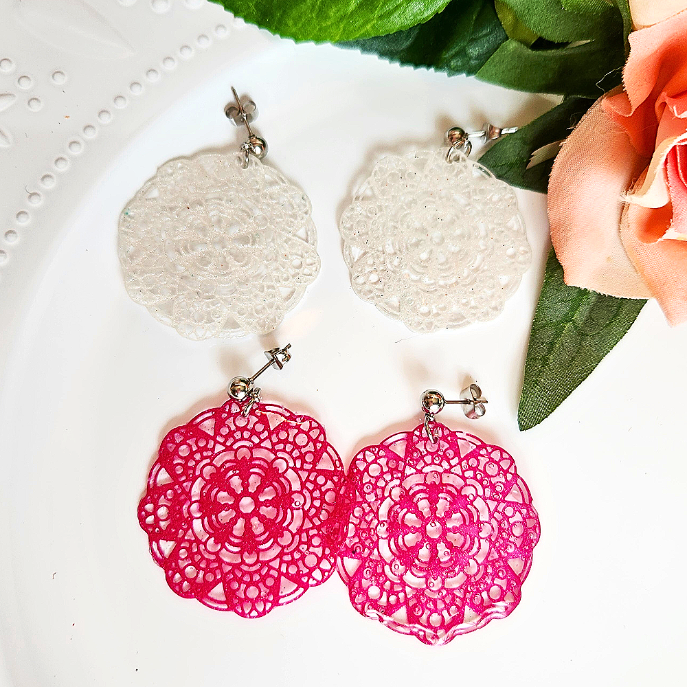 Lace Doily Earrings