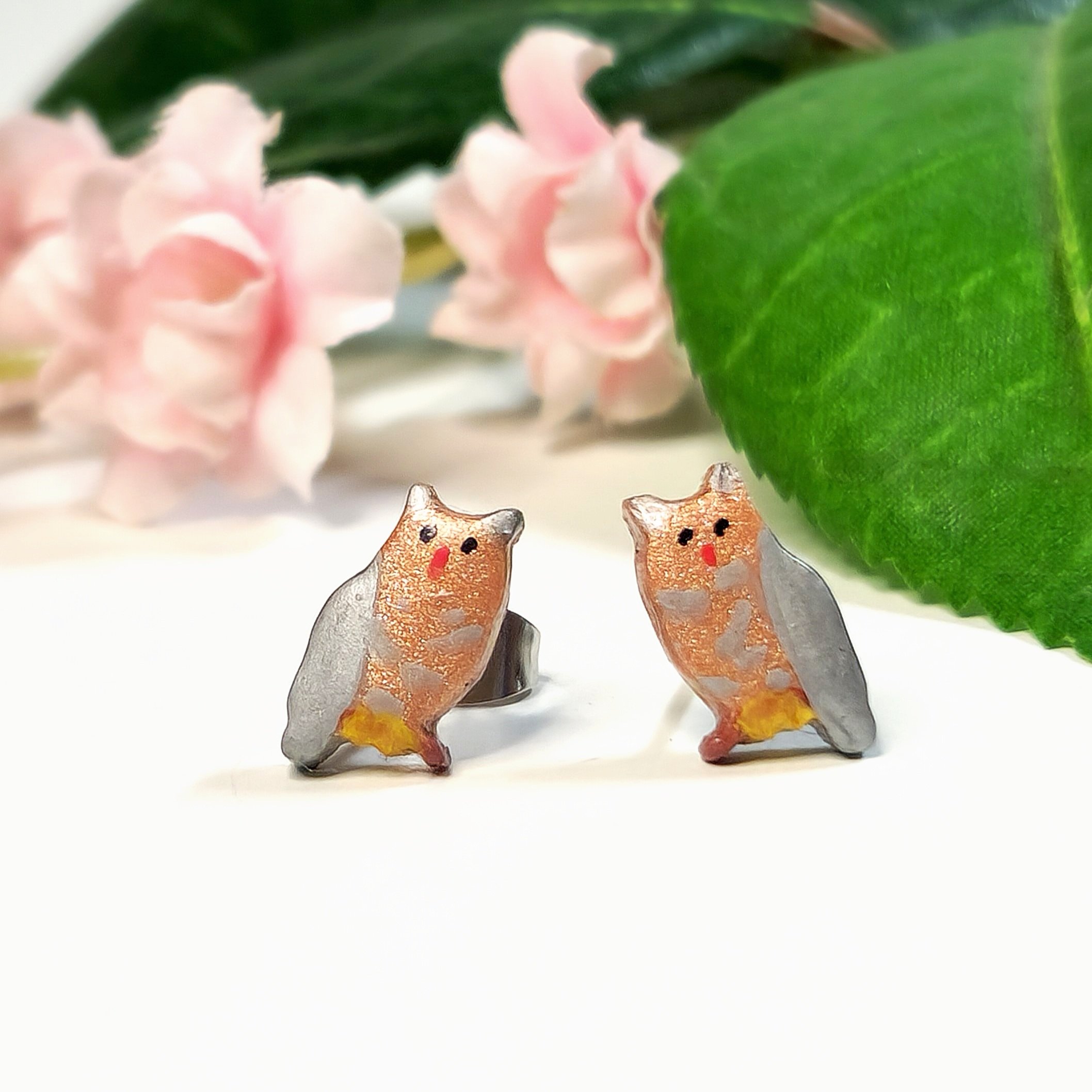 Mini Owl Barn Clay studs