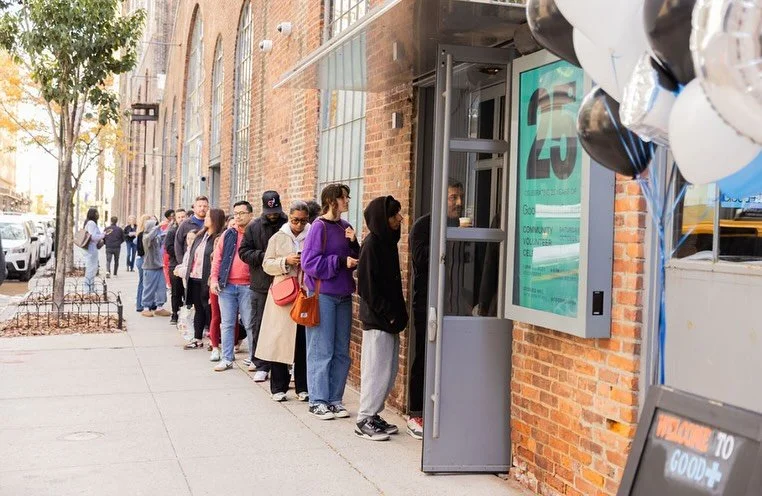 Kicking off the giving season with our friends @goodplusfdn Grateful for a day of real connection, teamwork, and purpose.

Thank you to everyone involved in an incredible give back day!

Production &amp; Catering 
@8ightypro
@broadwaypartyrentals
@mg