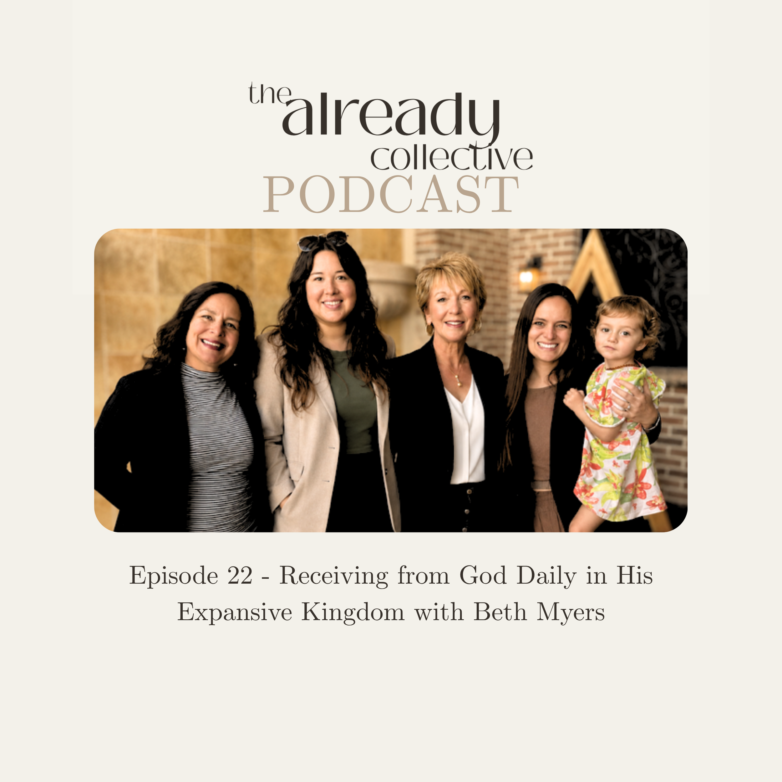 Episode 22 - Receiving from God Daily in His Expansive Kingdom with Beth Myers