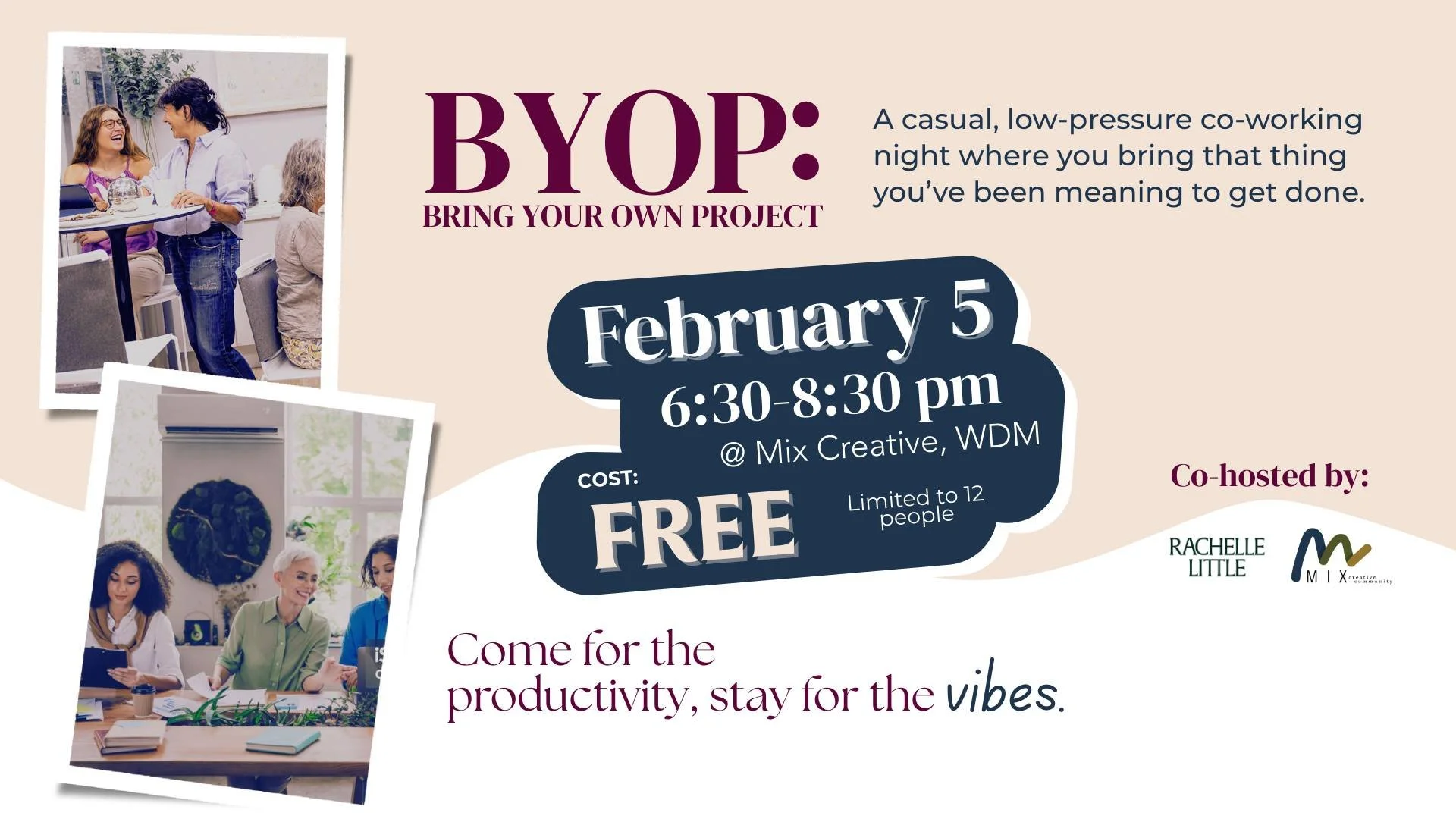 BYOP : Bring Your Own Project Coworking Night