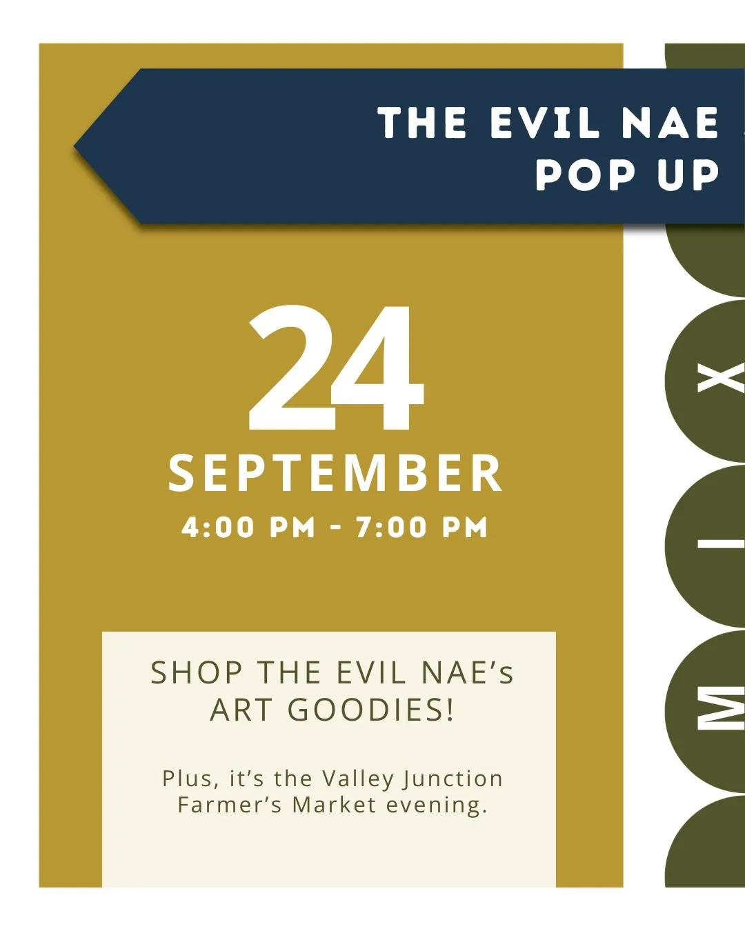 The Evil Nae Pop Up
