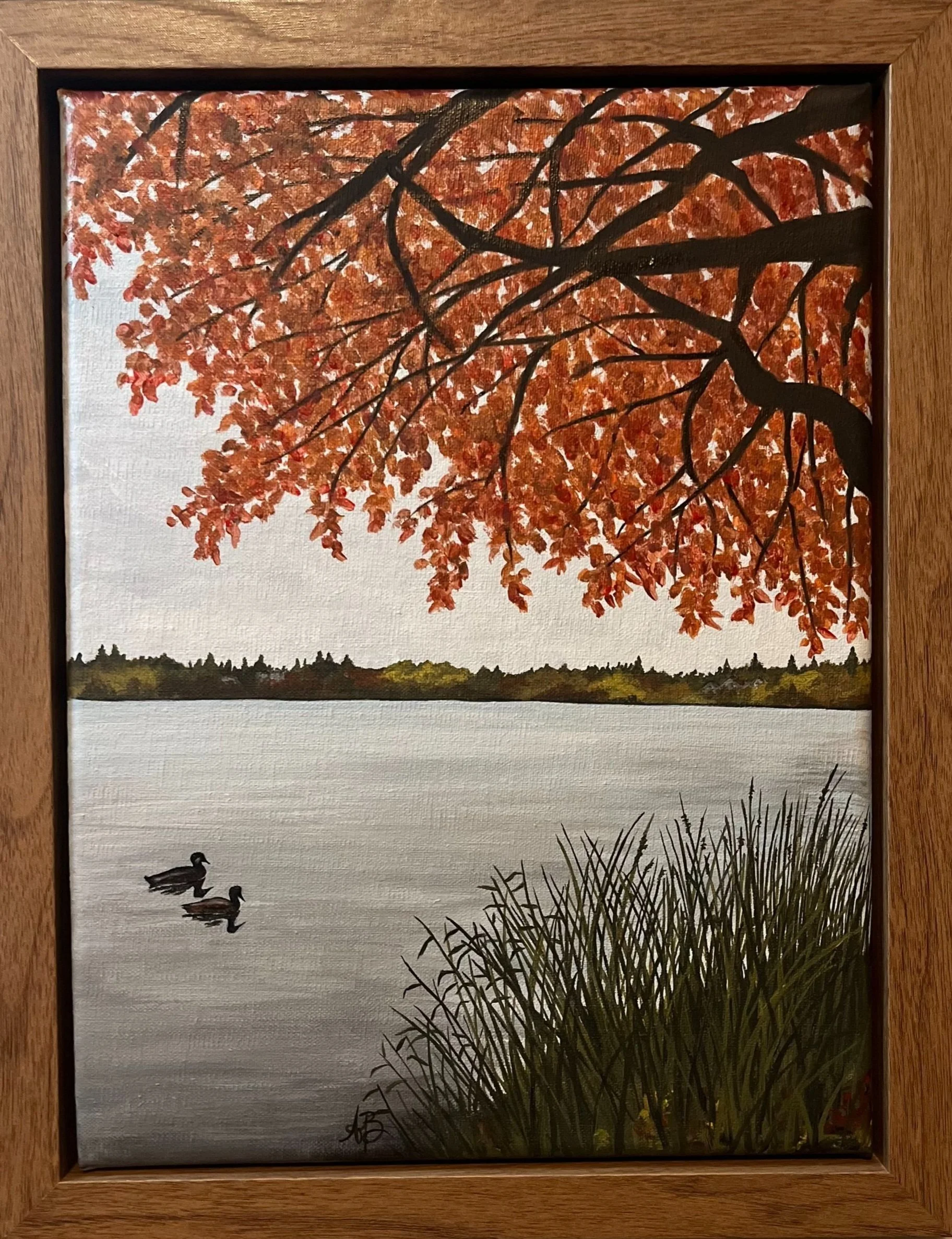 Green Lake Mood- SOLD