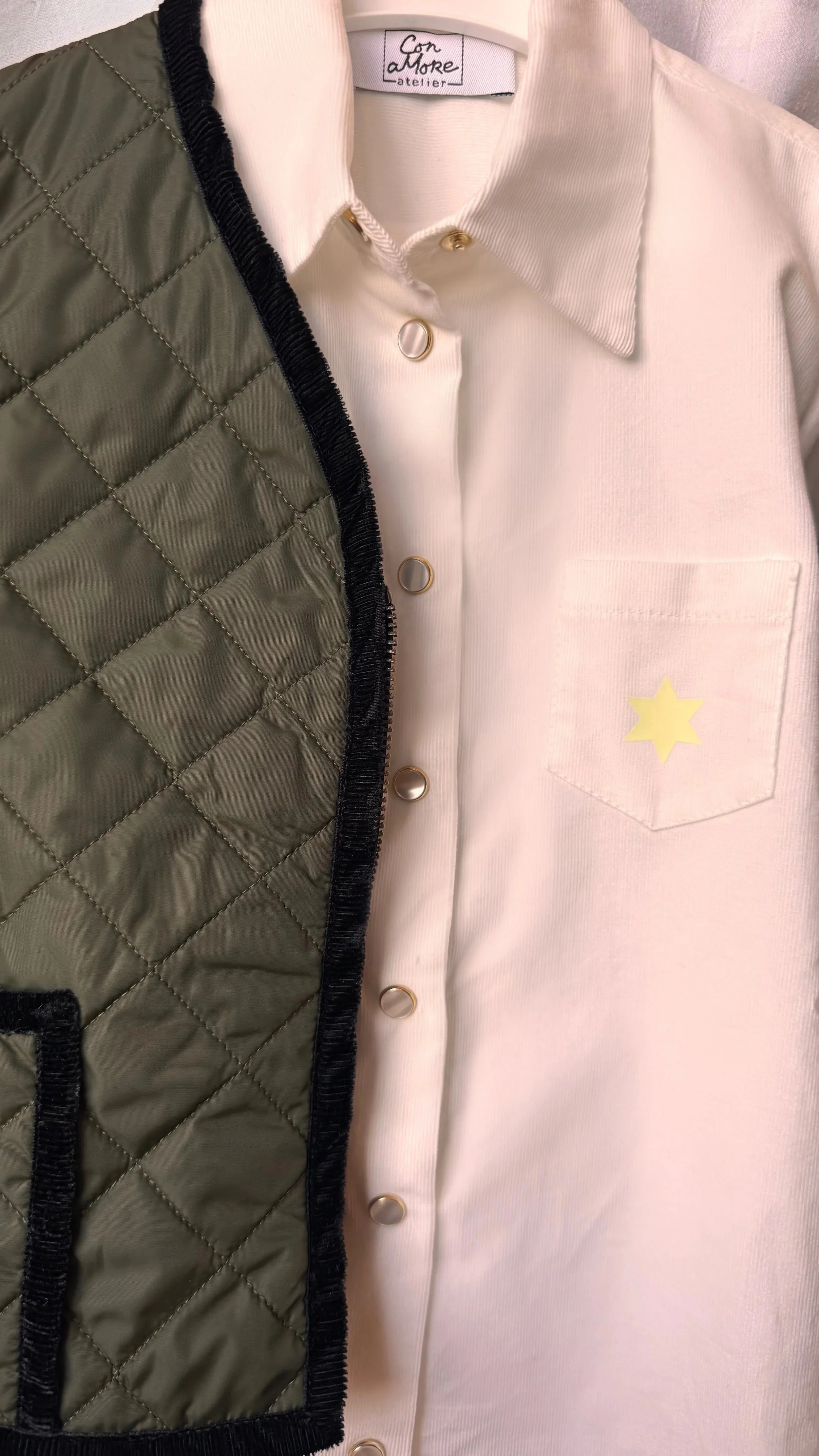 Camicia "Stella" und Weste "Foresta" (Kinder)