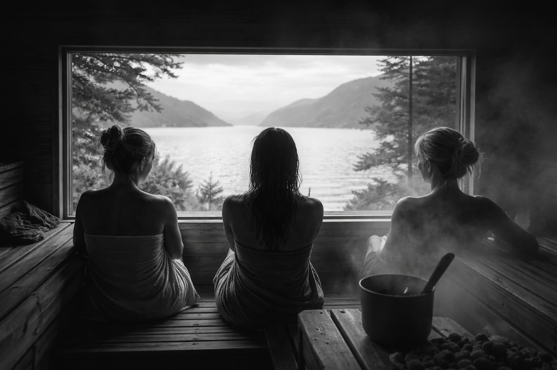 Traditional Finnish sauna &amp; fondue, Anières